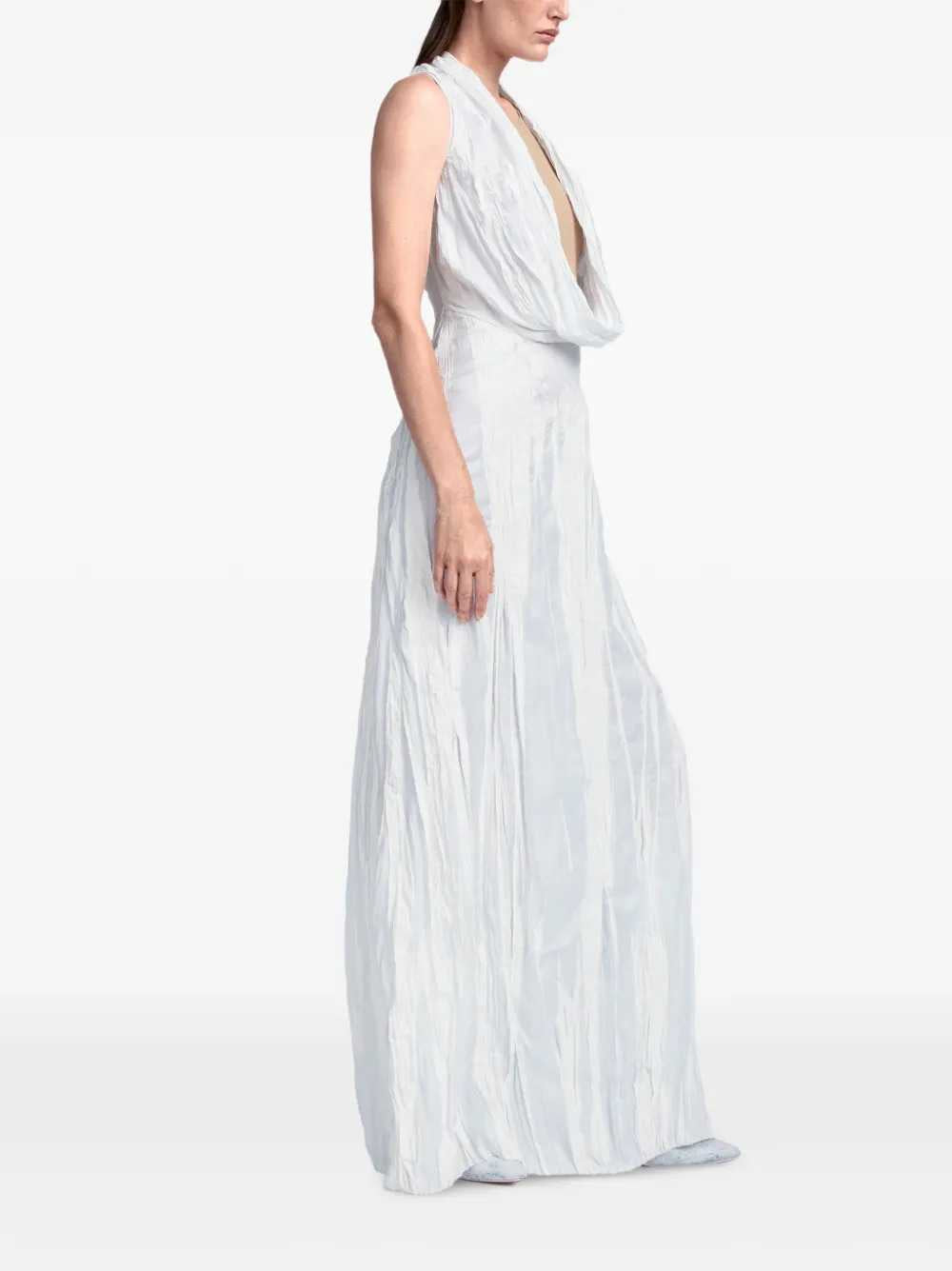 Maison Margiela Women Bianchetto Sleeveless Maxi Dress MAISON MARGIELA