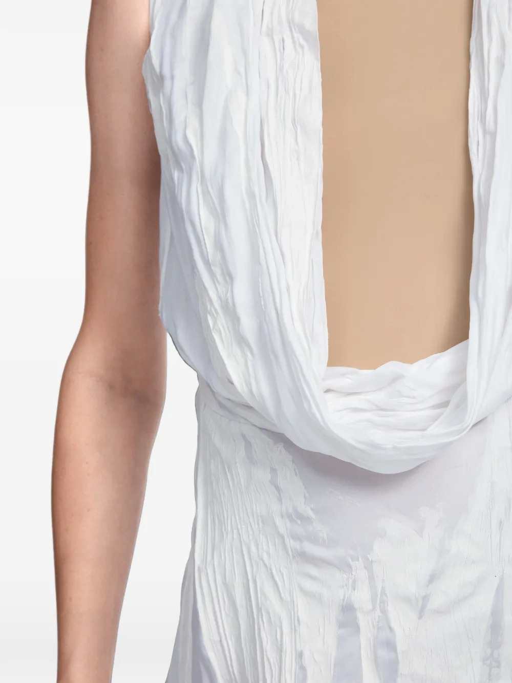 Maison Margiela Women Bianchetto Sleeveless Maxi Dress MAISON MARGIELA