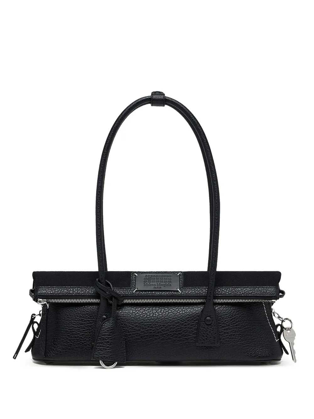 Maison Margiela Women 5Ac Leather Shoulder Bag With Logo MAISON MARGIELA