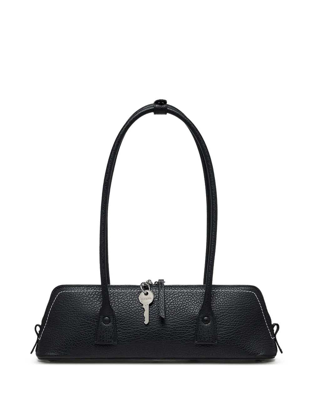 Maison Margiela Women 5Ac Leather Shoulder Bag With Logo MAISON MARGIELA