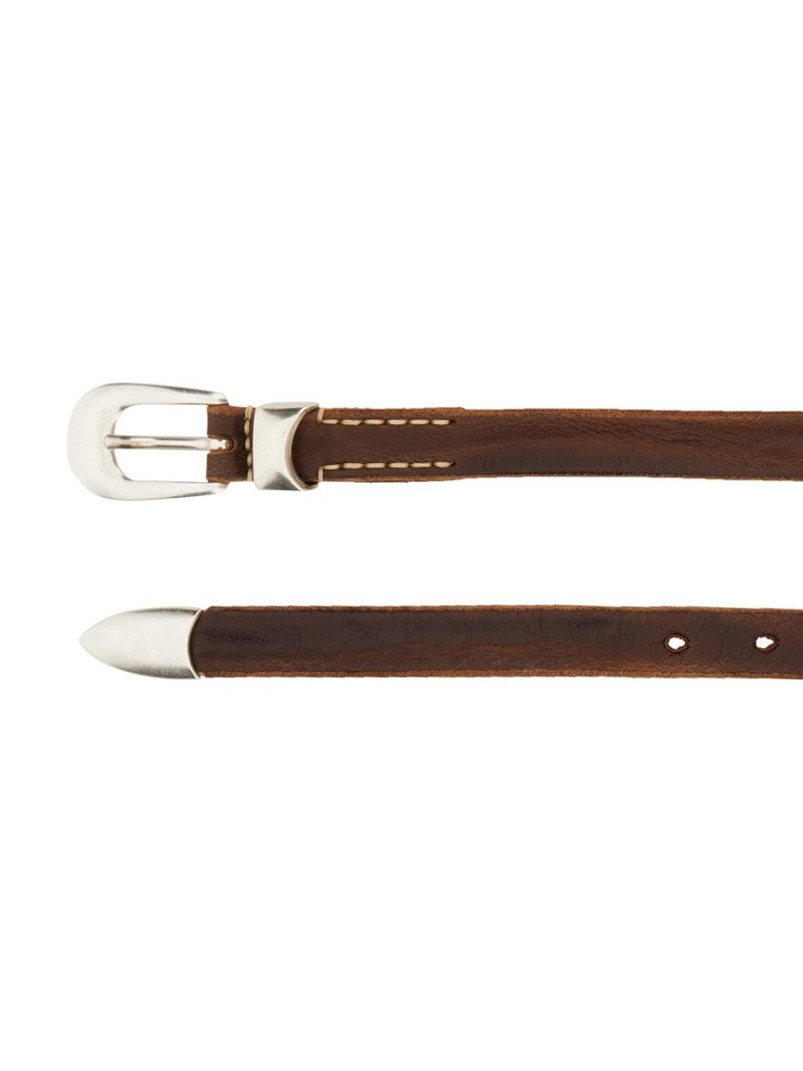 Our Legacy Men Leather Belt OUR LEGACY