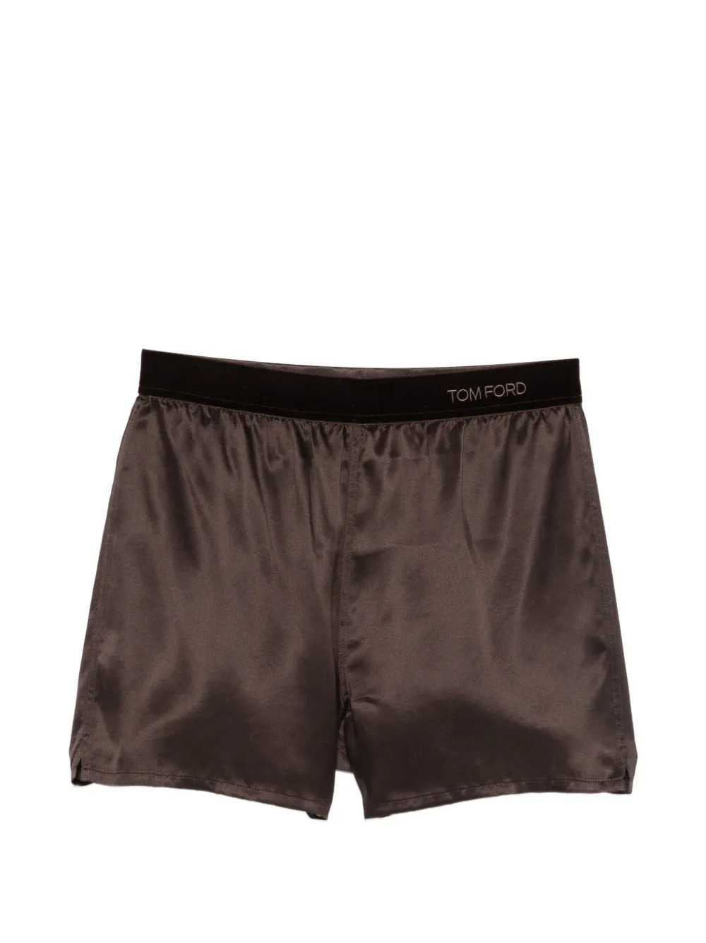 Tom Ford Women Silk Satin Pajama Shorts TOM FORD