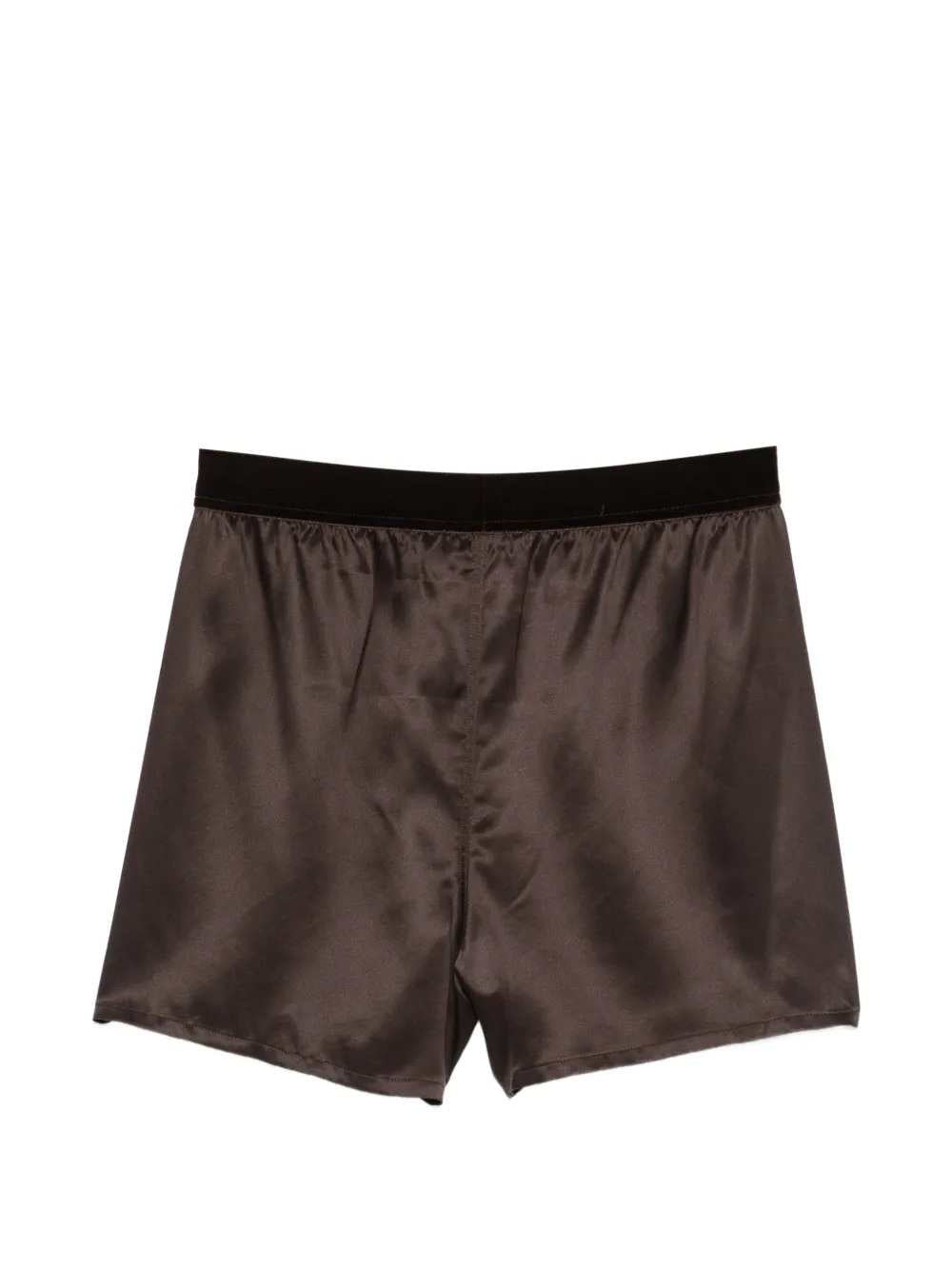 Tom Ford Women Silk Satin Pajama Shorts TOM FORD