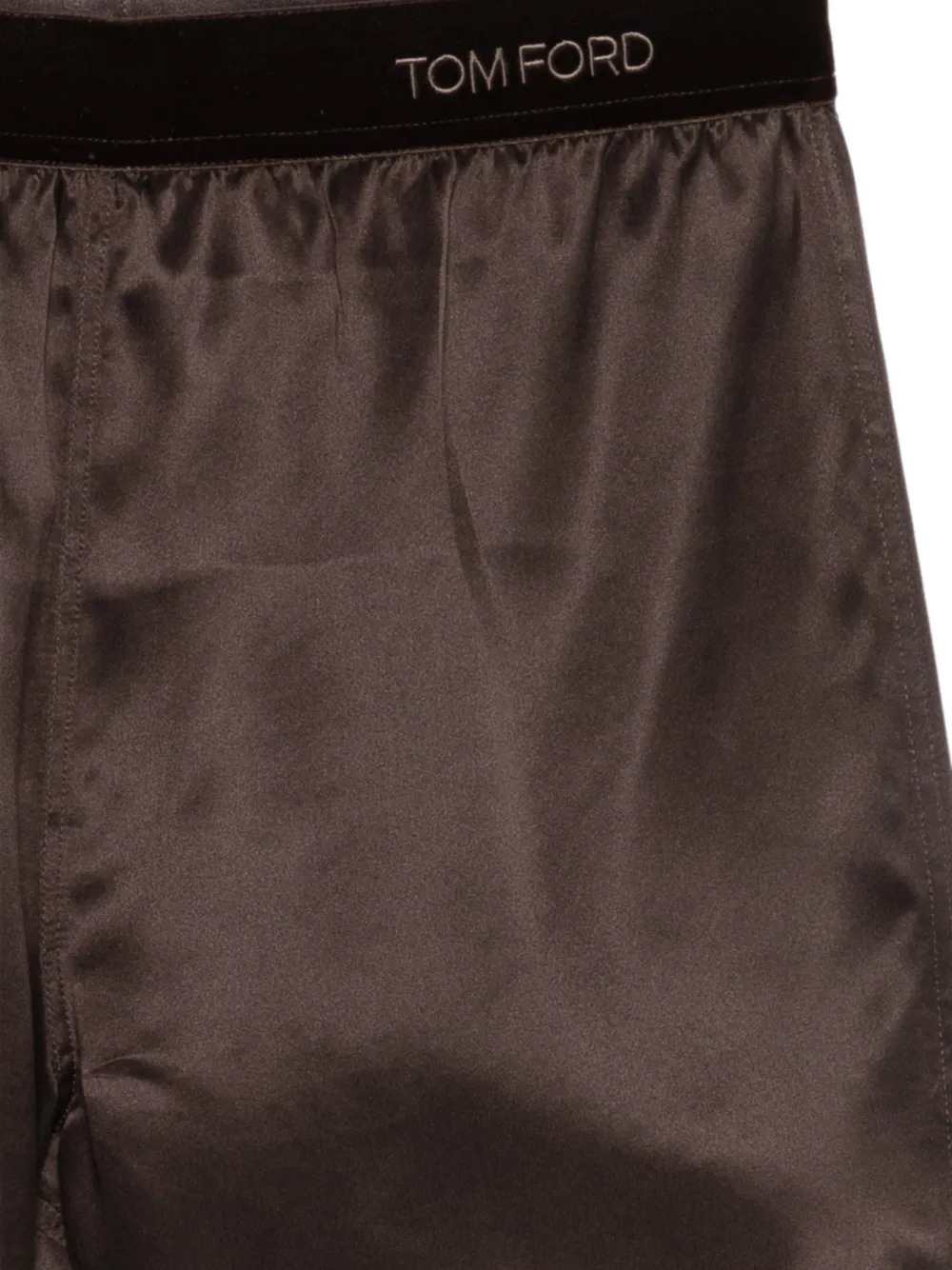 Tom Ford Women Silk Satin Pajama Shorts TOM FORD