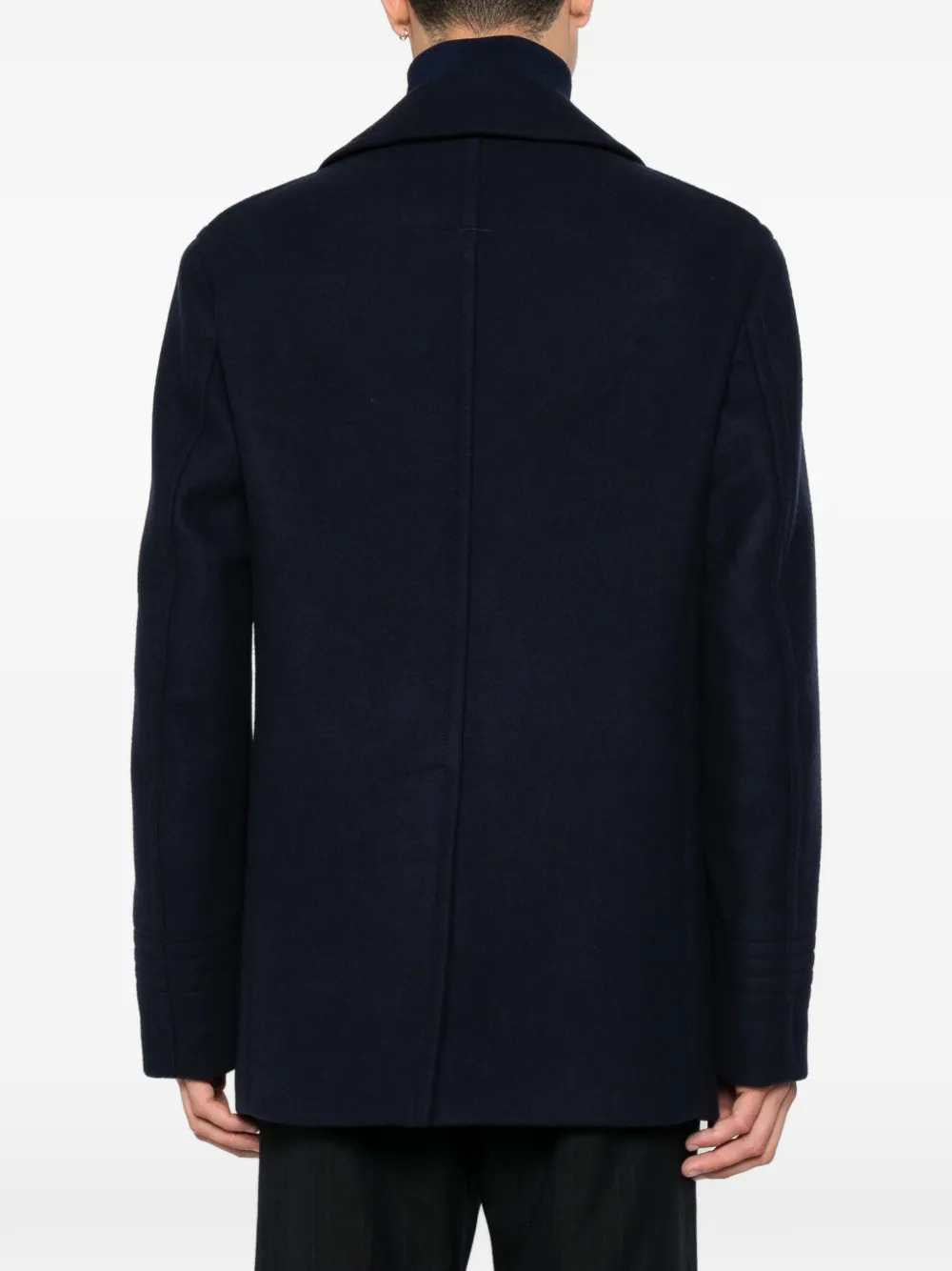Tom Ford Men Double-Breasted Pea Coat TOM FORD