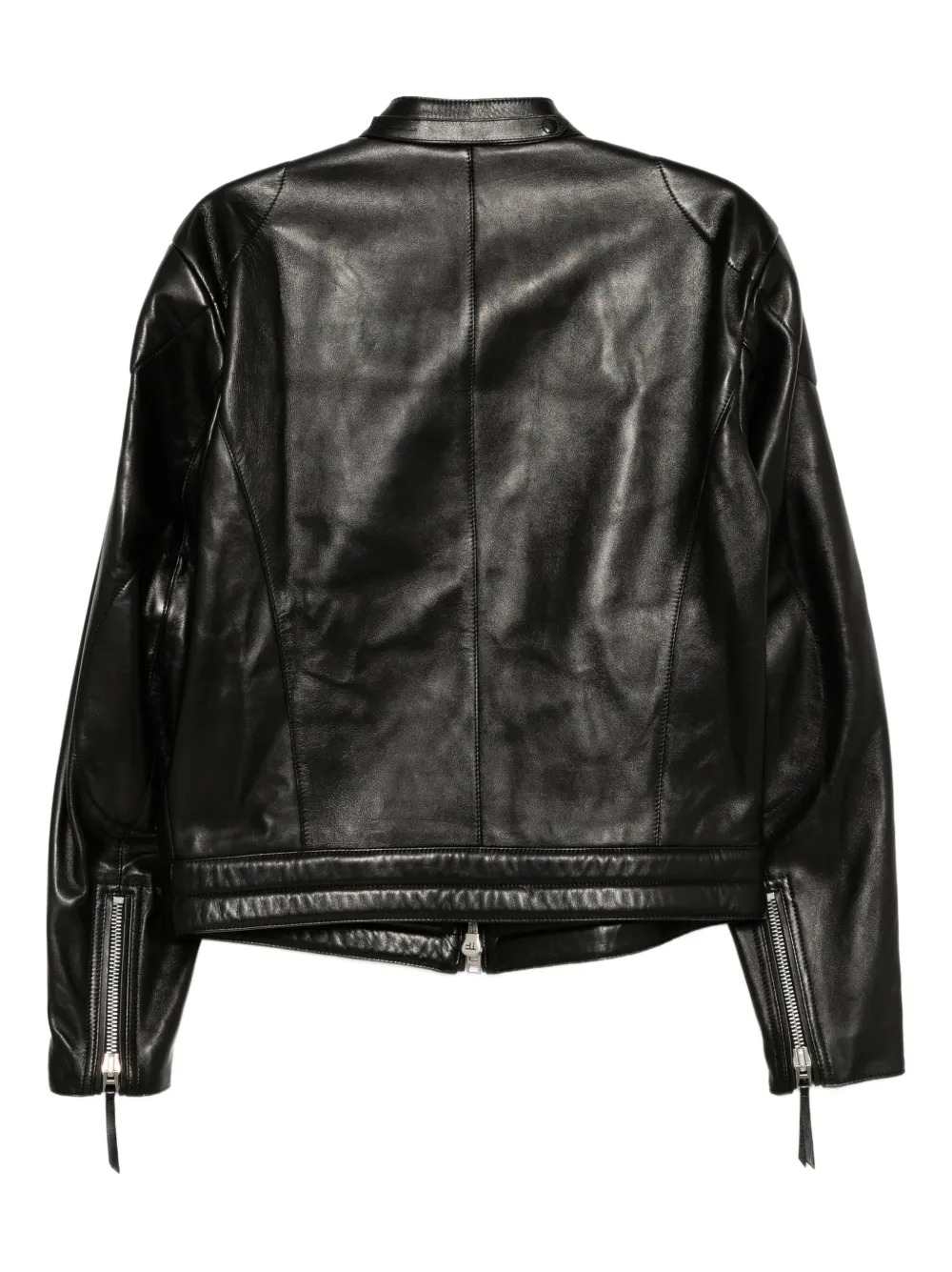Tom Ford Men Leather Biker Jacket TOM FORD