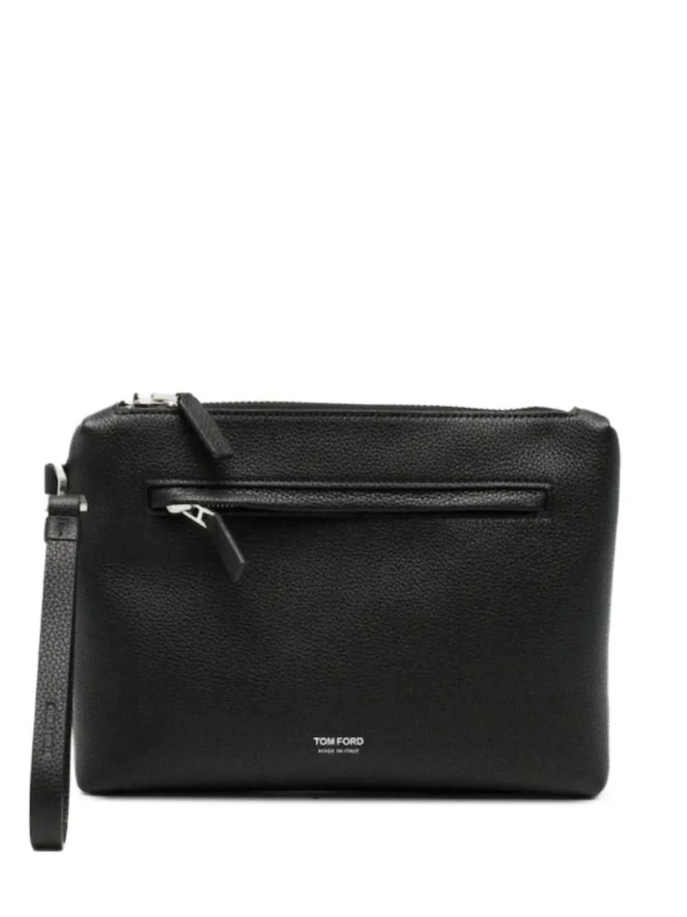 Tom Ford Men Grained Leather Pouch TOM FORD