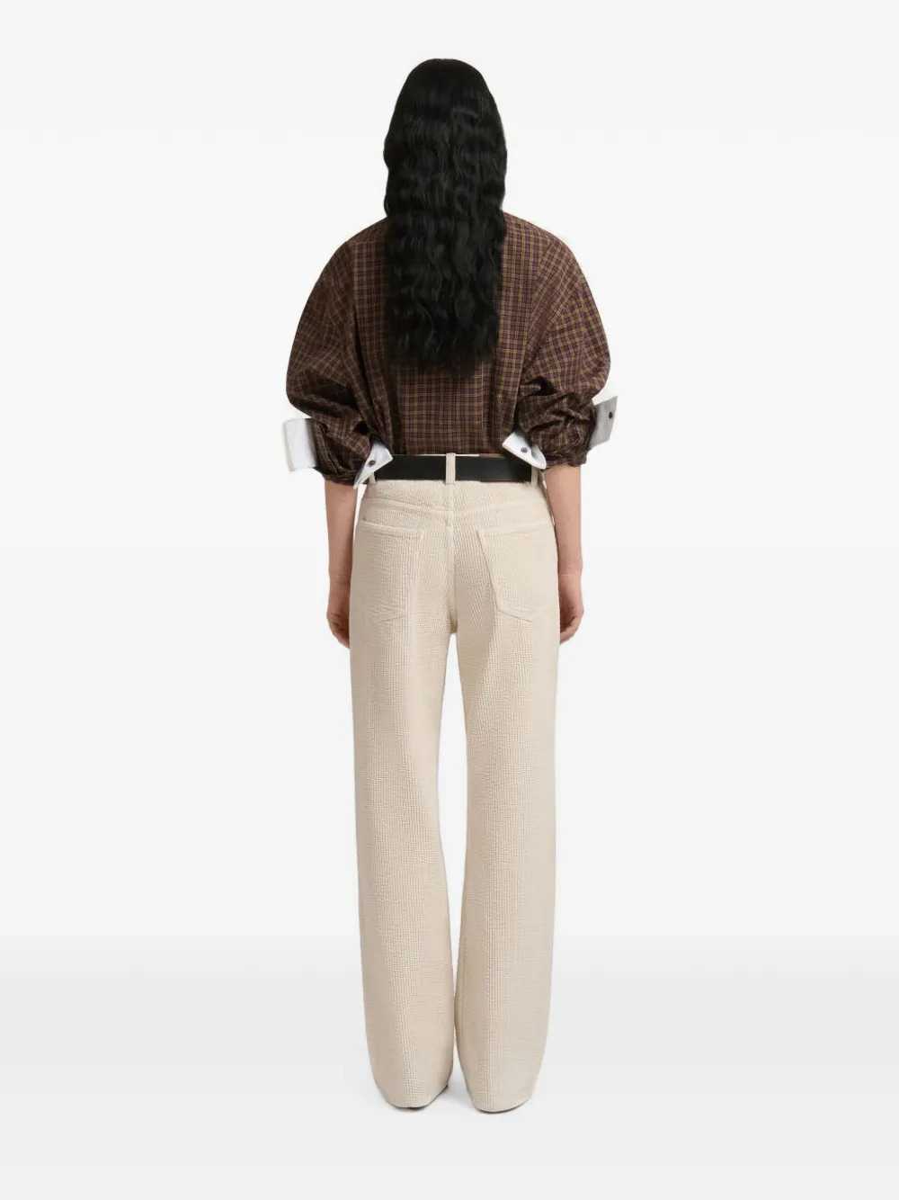 Marni Women Corduroy Flared Trousers MARNI