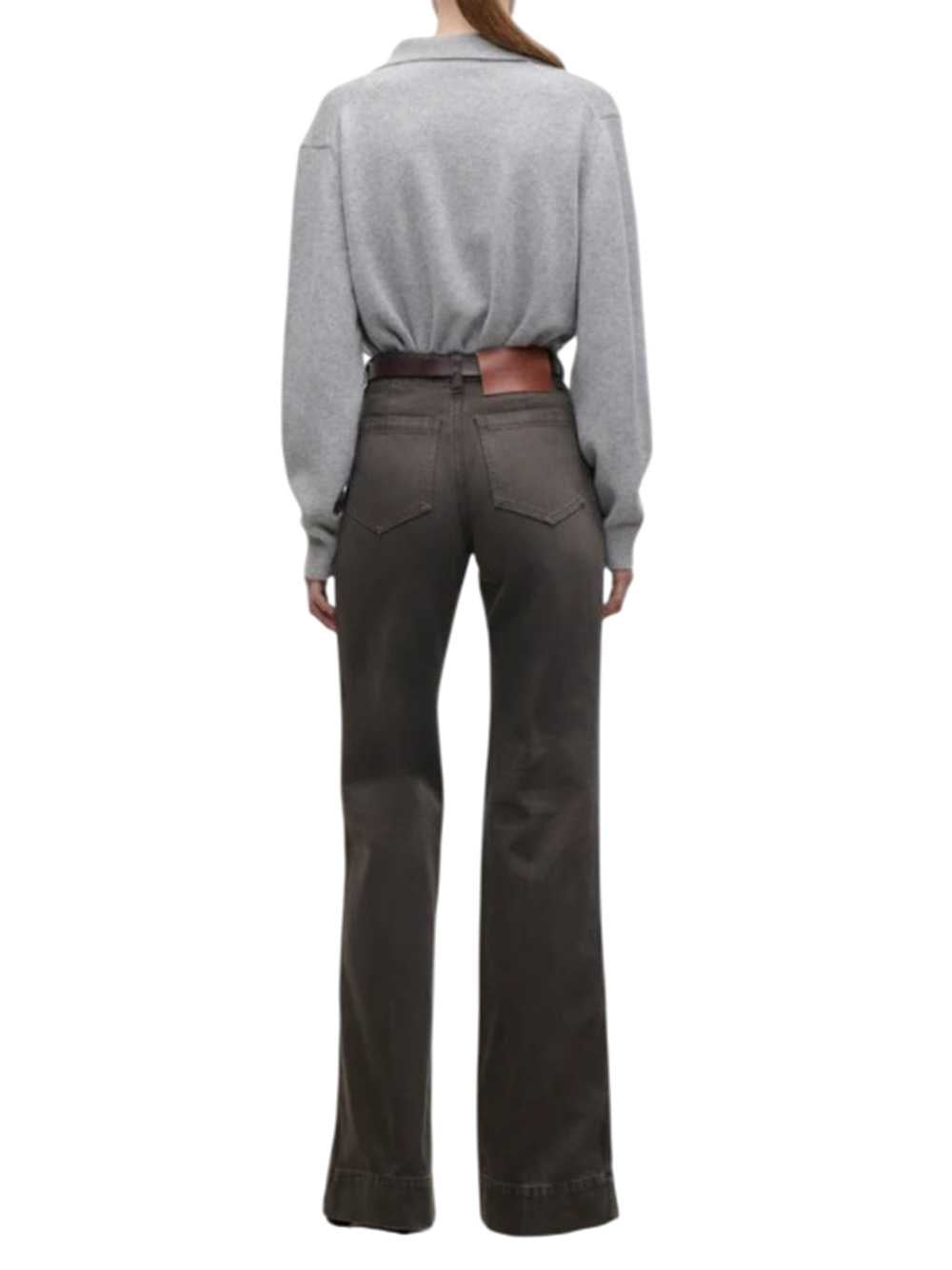 Victoria Beckham Women Genevieve Sweater In Medium Grey Melange VICTORIA BECKHAM