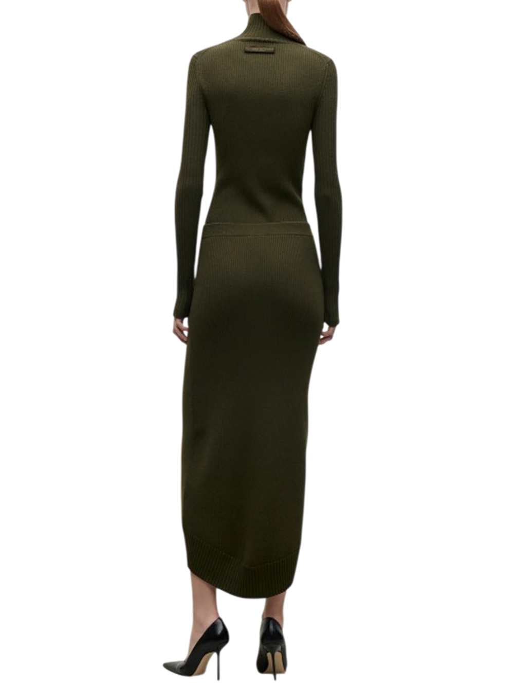 Victoria Beckham Women Green High-Neck Sweater VICTORIA BECKHAM