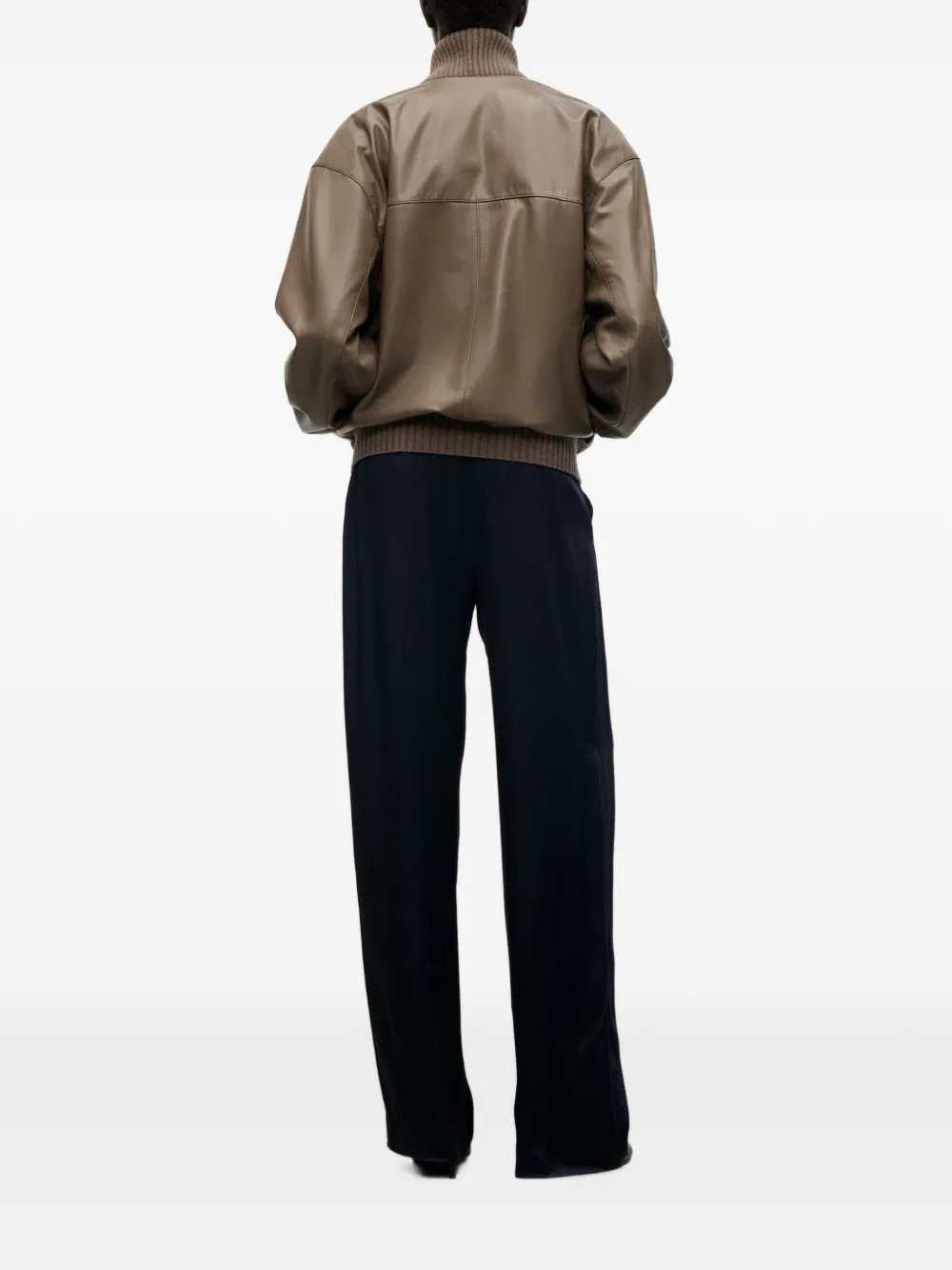 Victoria Beckham Women Zana Leather Jacket VICTORIA BECKHAM