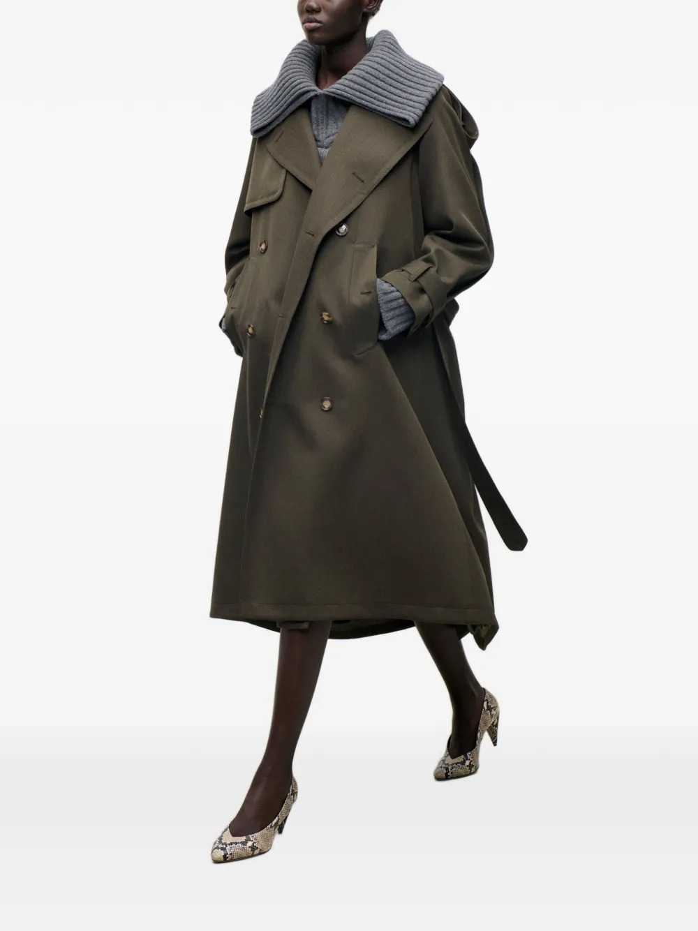 Victoria Beckham Women Belted Trench Coat VICTORIA BECKHAM