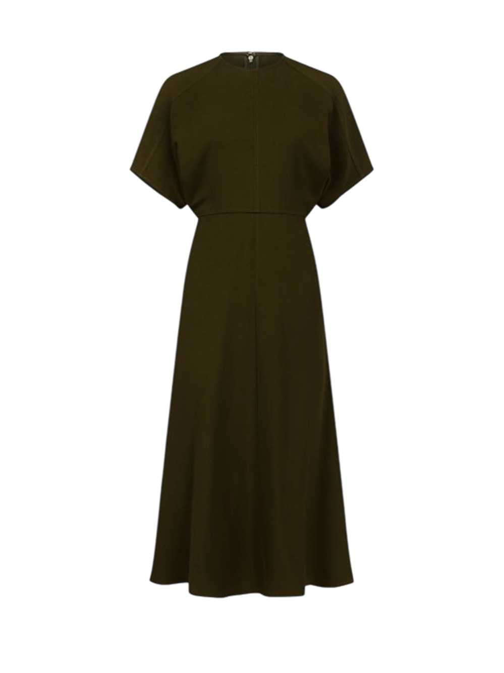 Victoria Beckham Women Eleanor Green Midi Dress VICTORIA BECKHAM