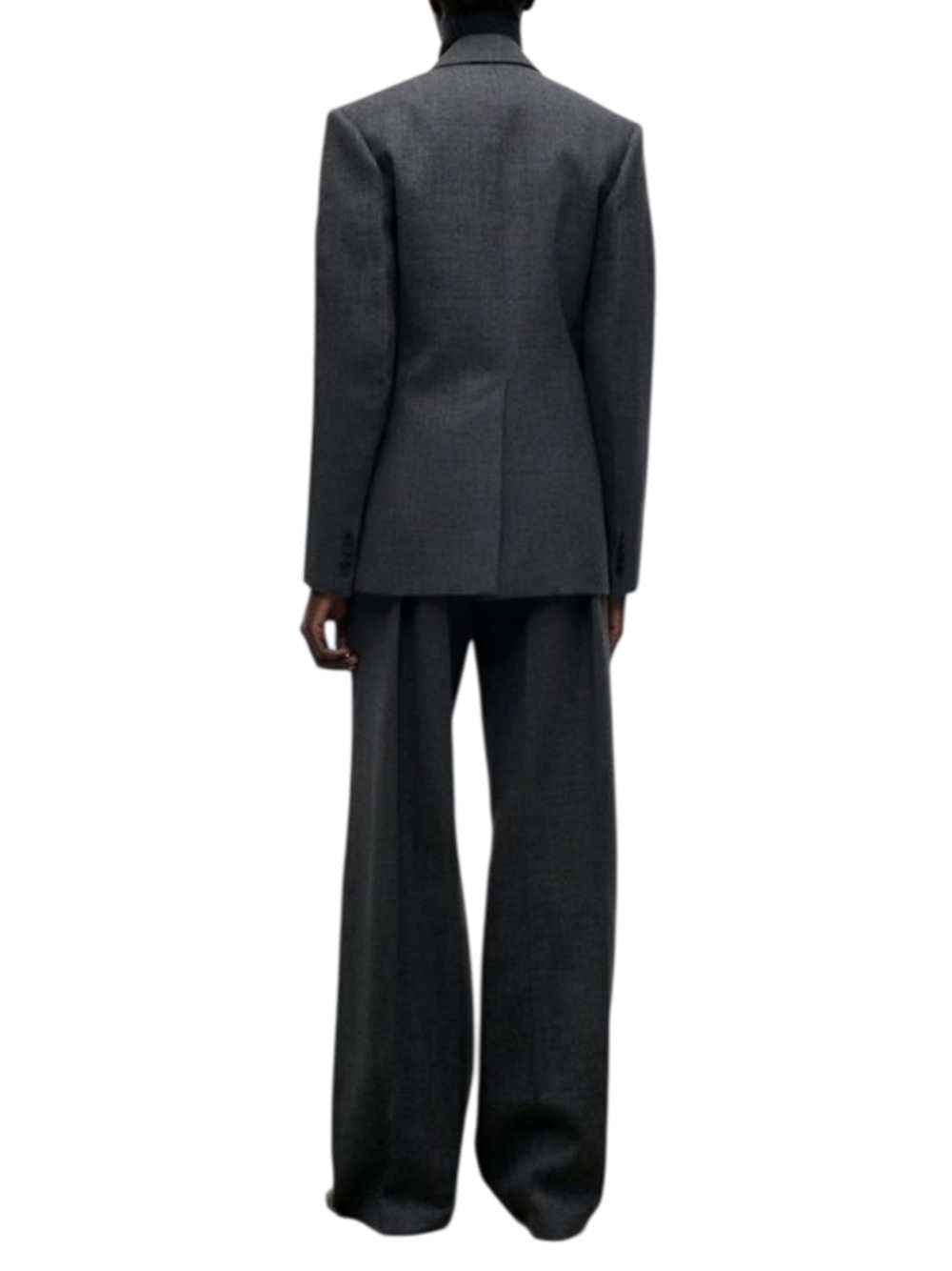 Victoria Beckham Women Roberta Jacket In Dark Grey Mélange VICTORIA BECKHAM