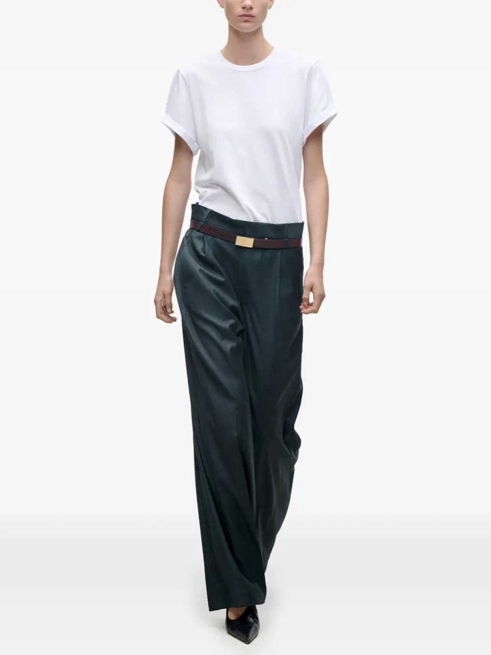 Victoria Beckham Women Ethel Wide-Leg Trousers VICTORIA BECKHAM
