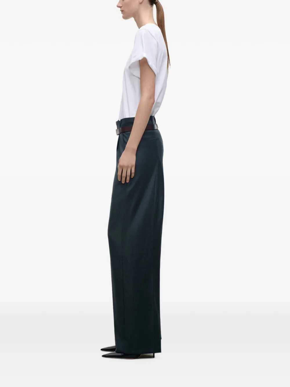 Victoria Beckham Women Ethel Wide-Leg Trousers VICTORIA BECKHAM