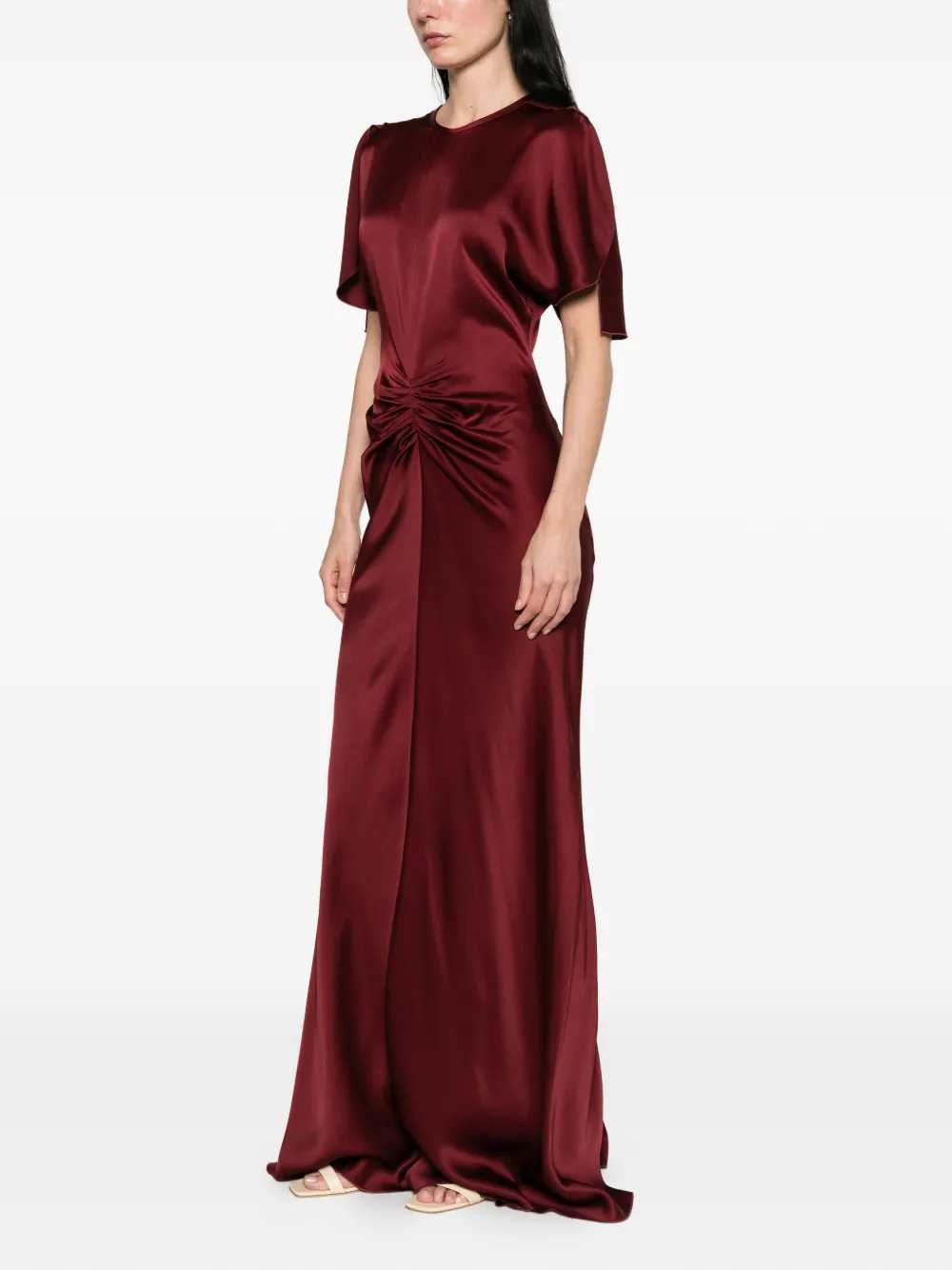 Victoria Beckham Women Ruched Maxi Dress VICTORIA BECKHAM