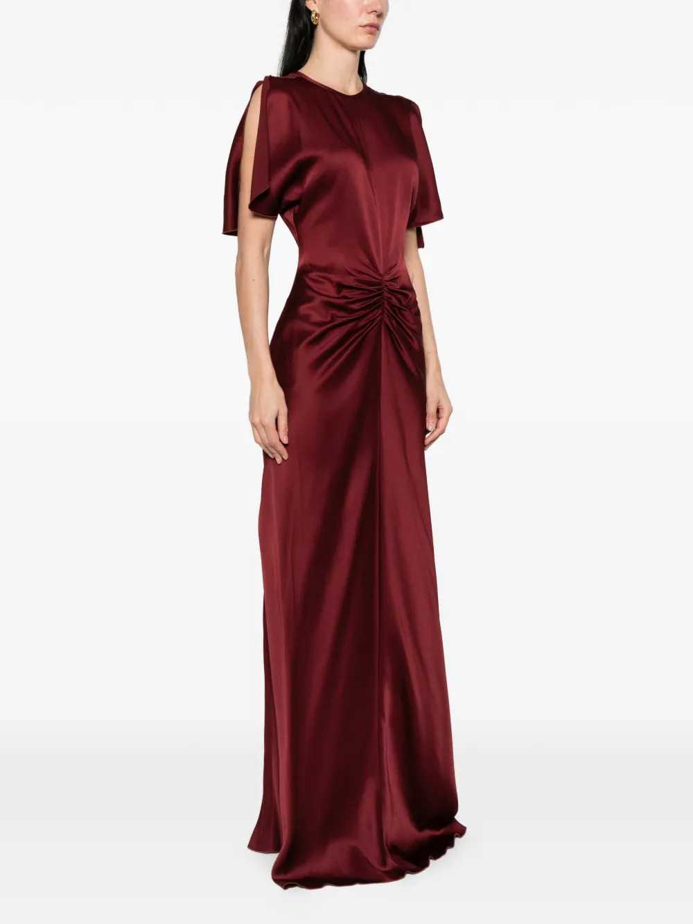 Victoria Beckham Women Ruched Maxi Dress VICTORIA BECKHAM