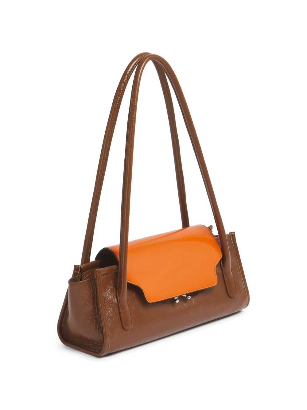 Marni Women Brown And Orange Trunk Bag MARNI