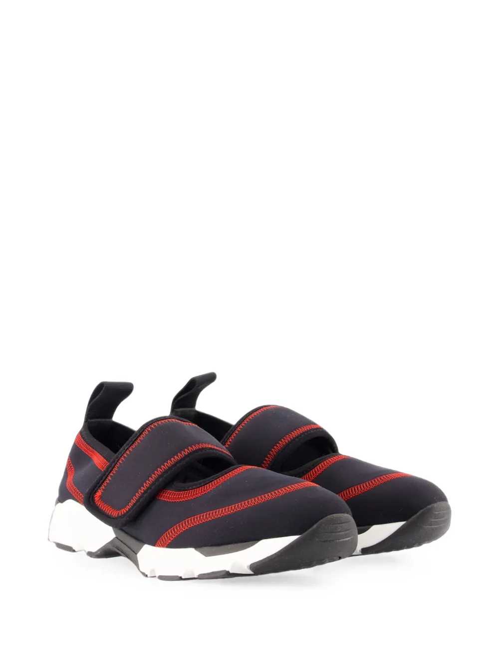 Marni Women Sneakers With Hook-And-Loop Strap And Contrast Stitching MARNI