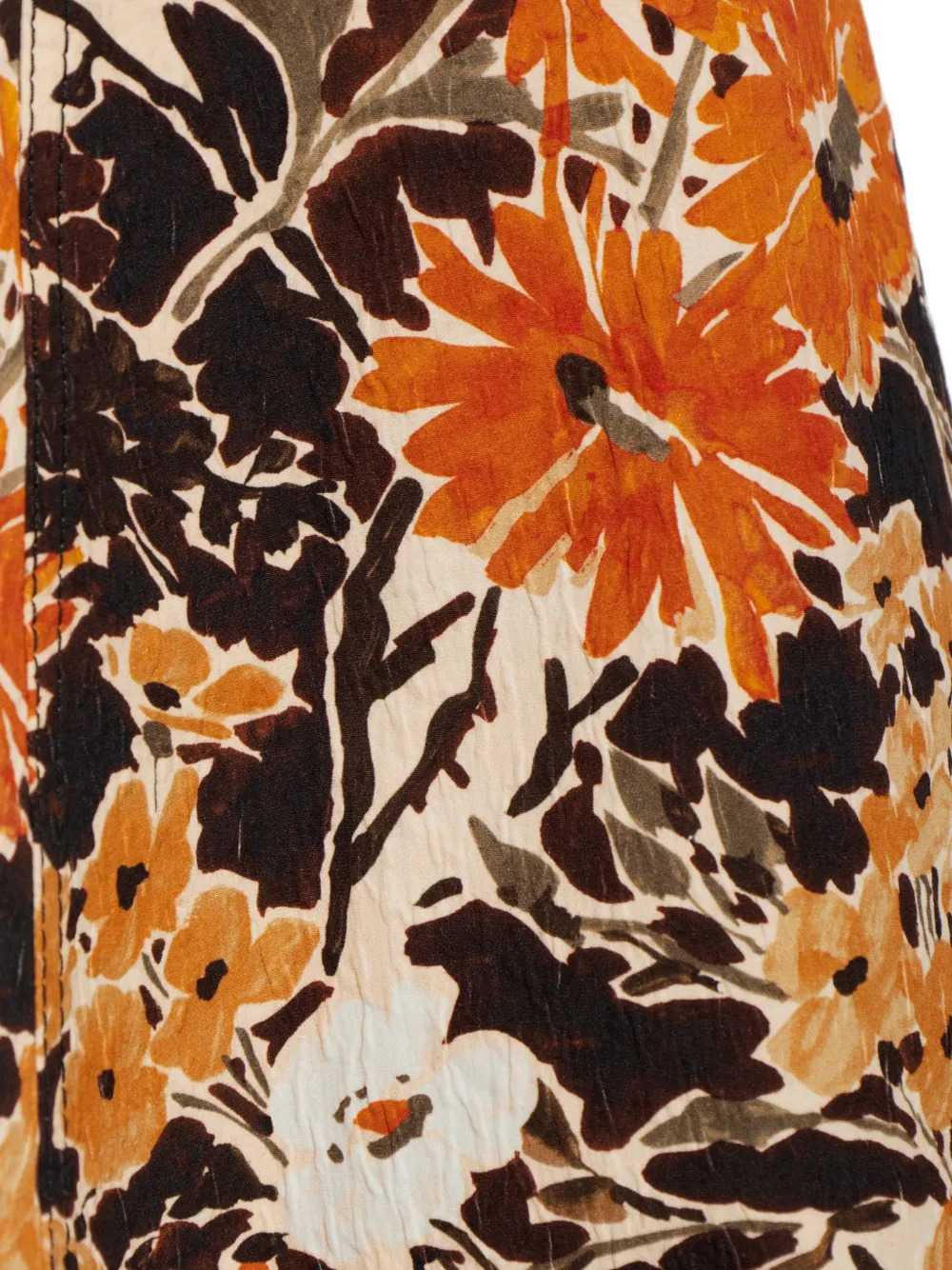 Marni Women Floral Print Midi Skirt MARNI