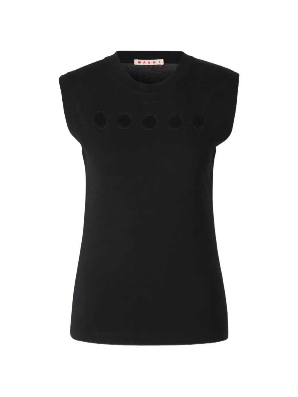 Marni Women Sleeveless Tank Top With Cut-Outs MARNI