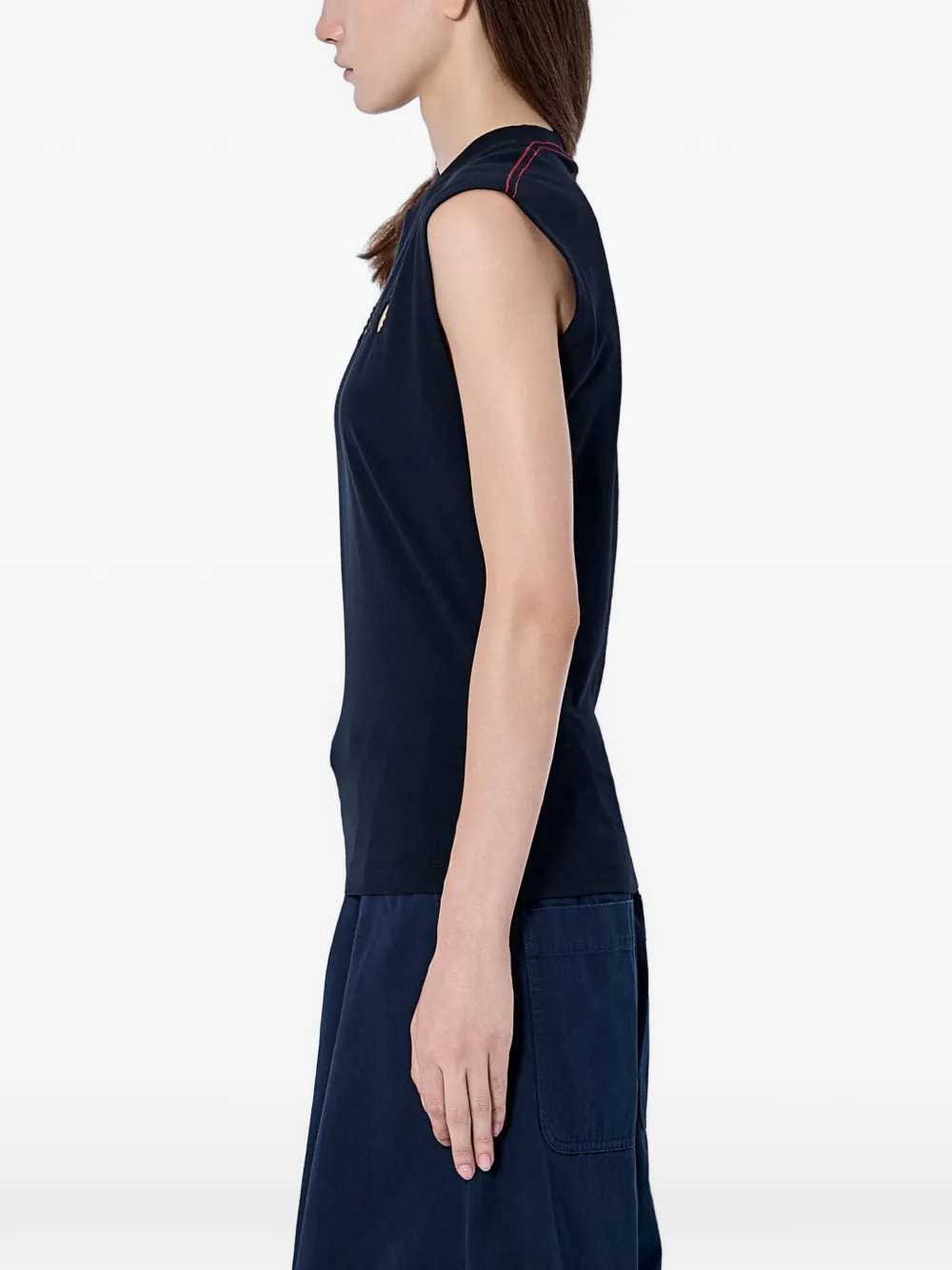 Marni Women Sleeveless Tank Top With Cut-Outs MARNI