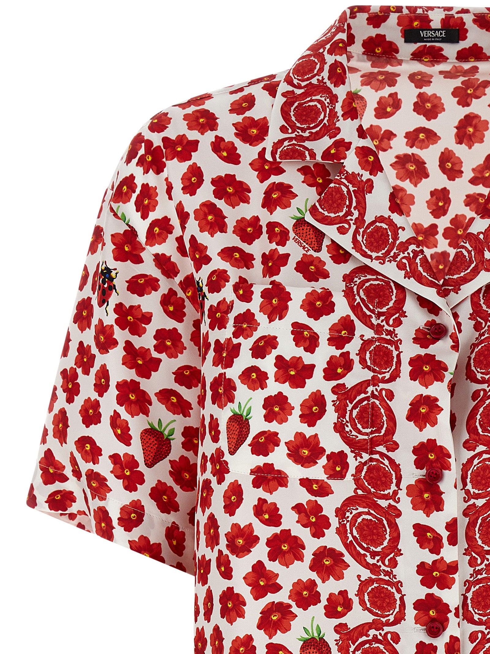 Versace Women 'Strawberry Garden' Shirt VERSACE