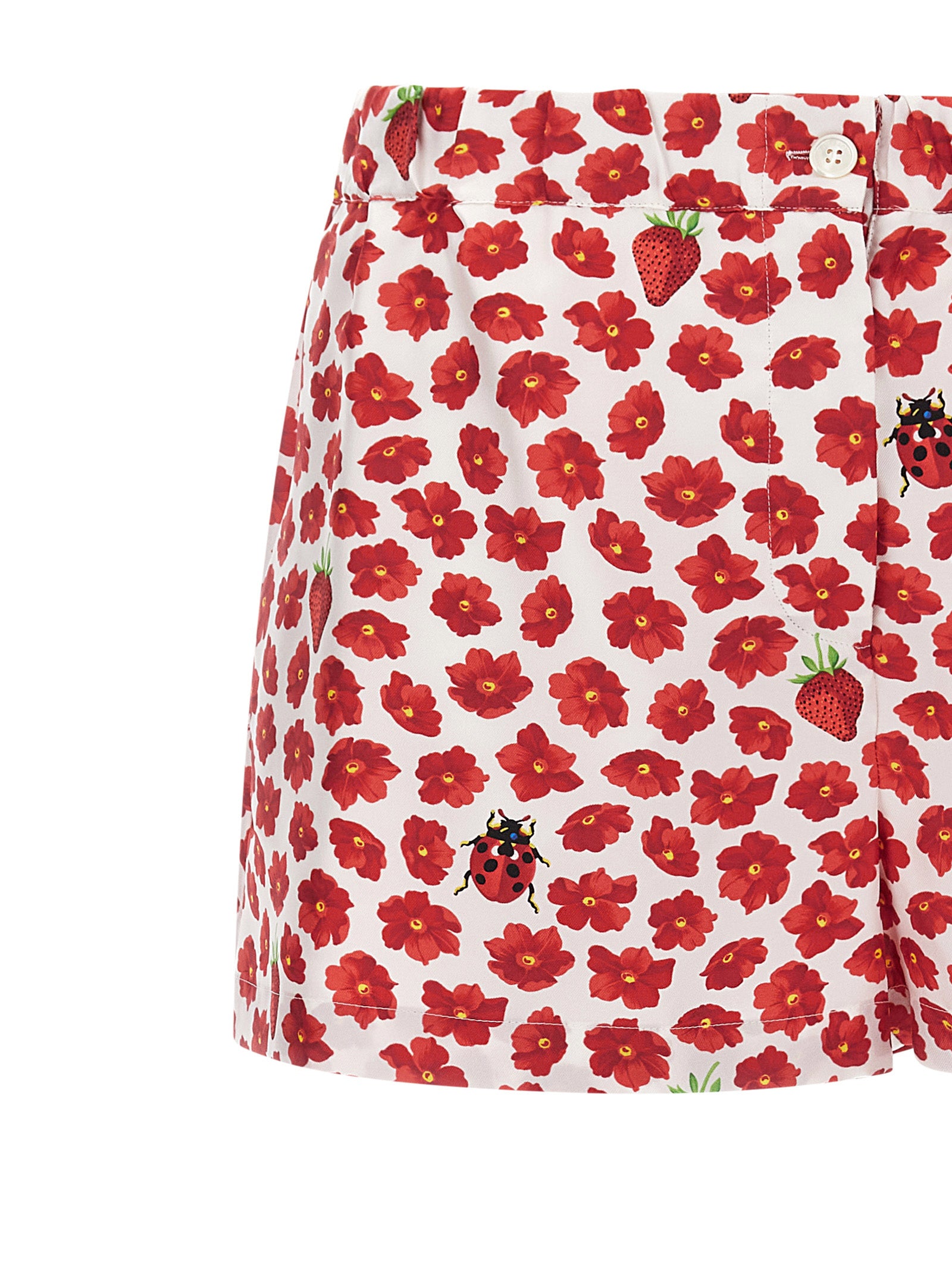 Versace Women 'Strawberry Garden' Shorts VERSACE