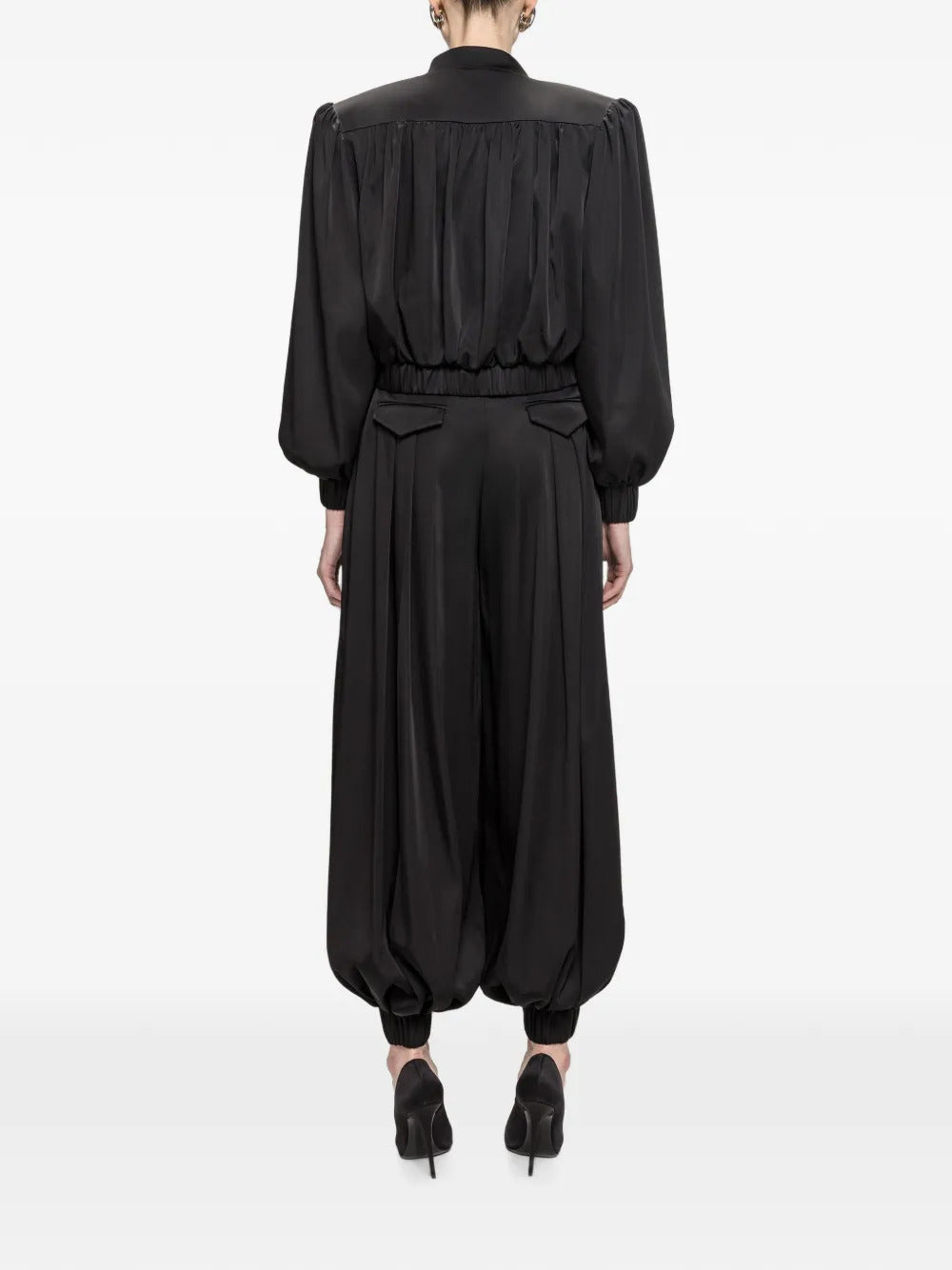 Nissa Women Oversized Cropped Viscose Jacket NISSA