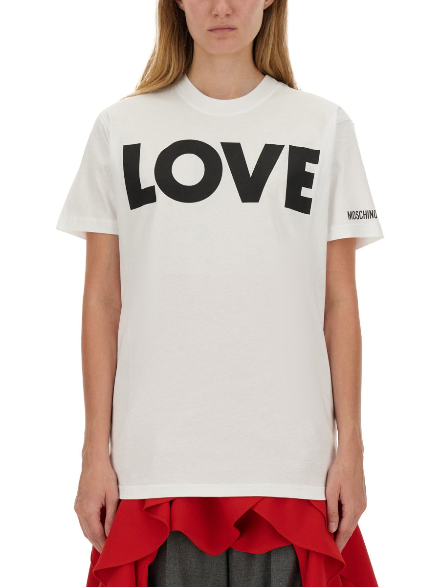 Moschino Women T-Shirt With Logo MOSCHINO