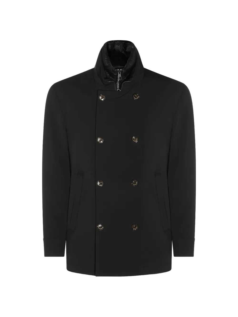 Montecore Men Double-Breasted High-Neck Coat MONTECORE