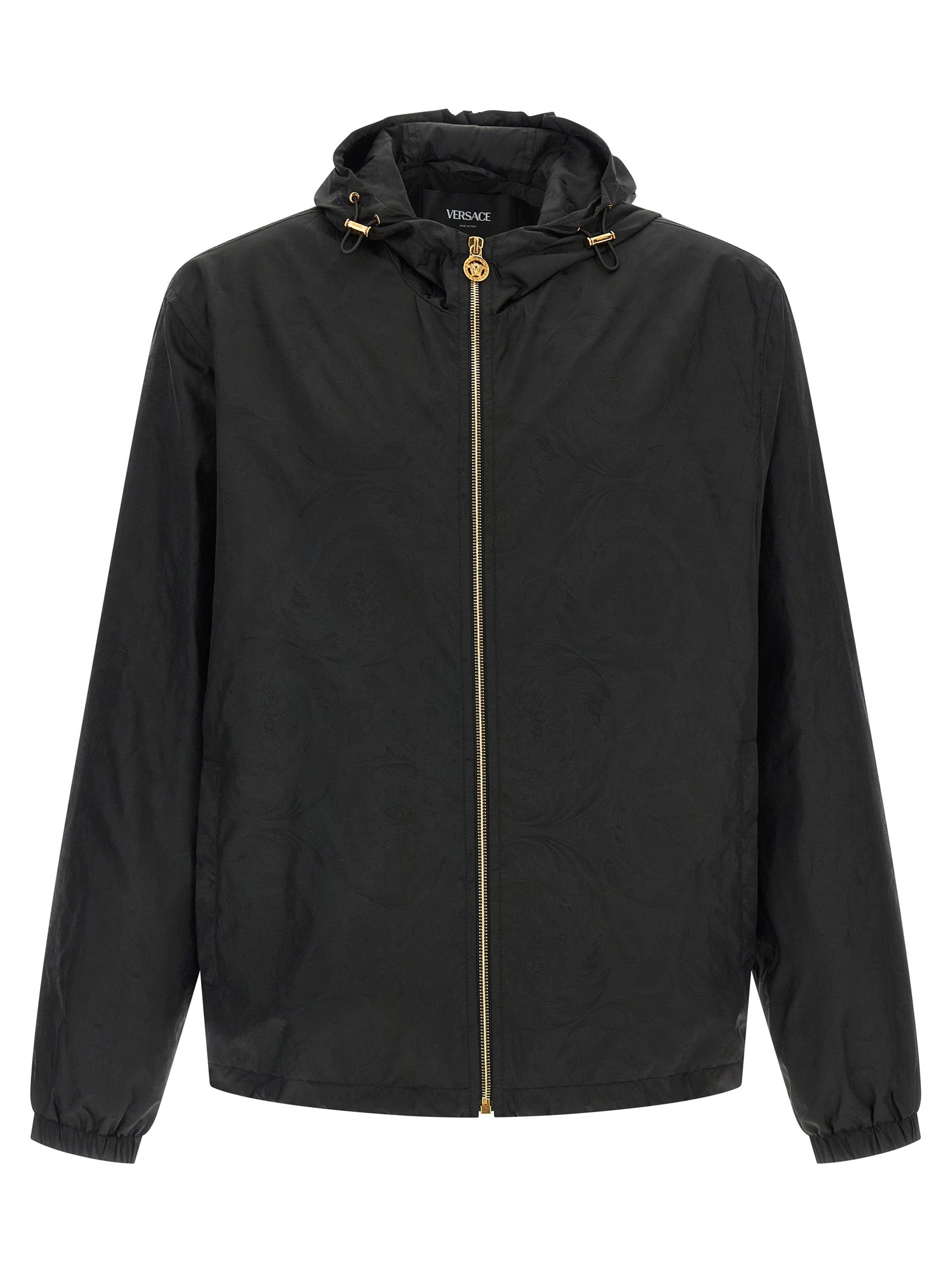 Versace Men 'Barocco' Jacquard Windbreaker VERSACE