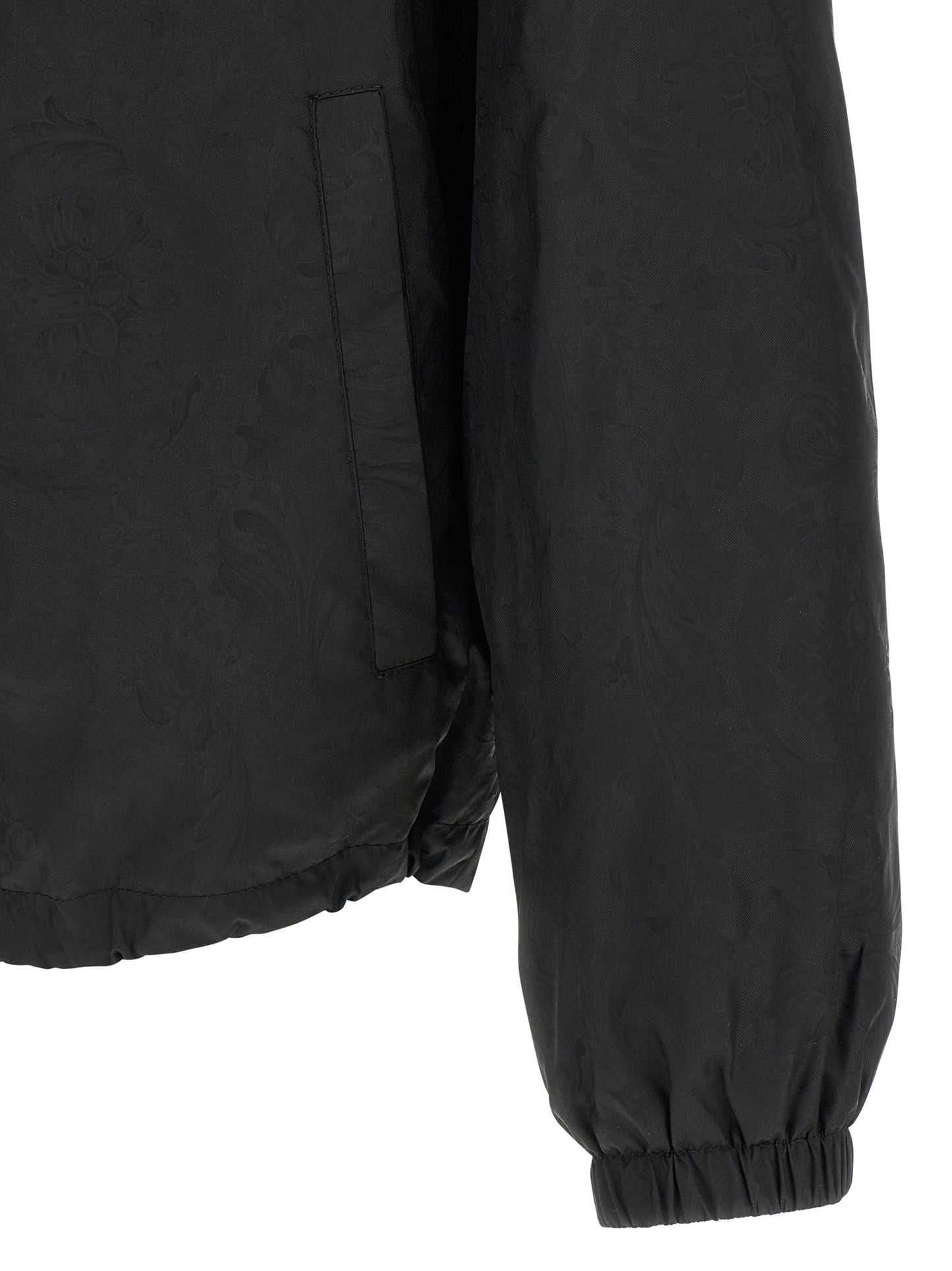 Versace Men 'Barocco' Jacquard Windbreaker VERSACE