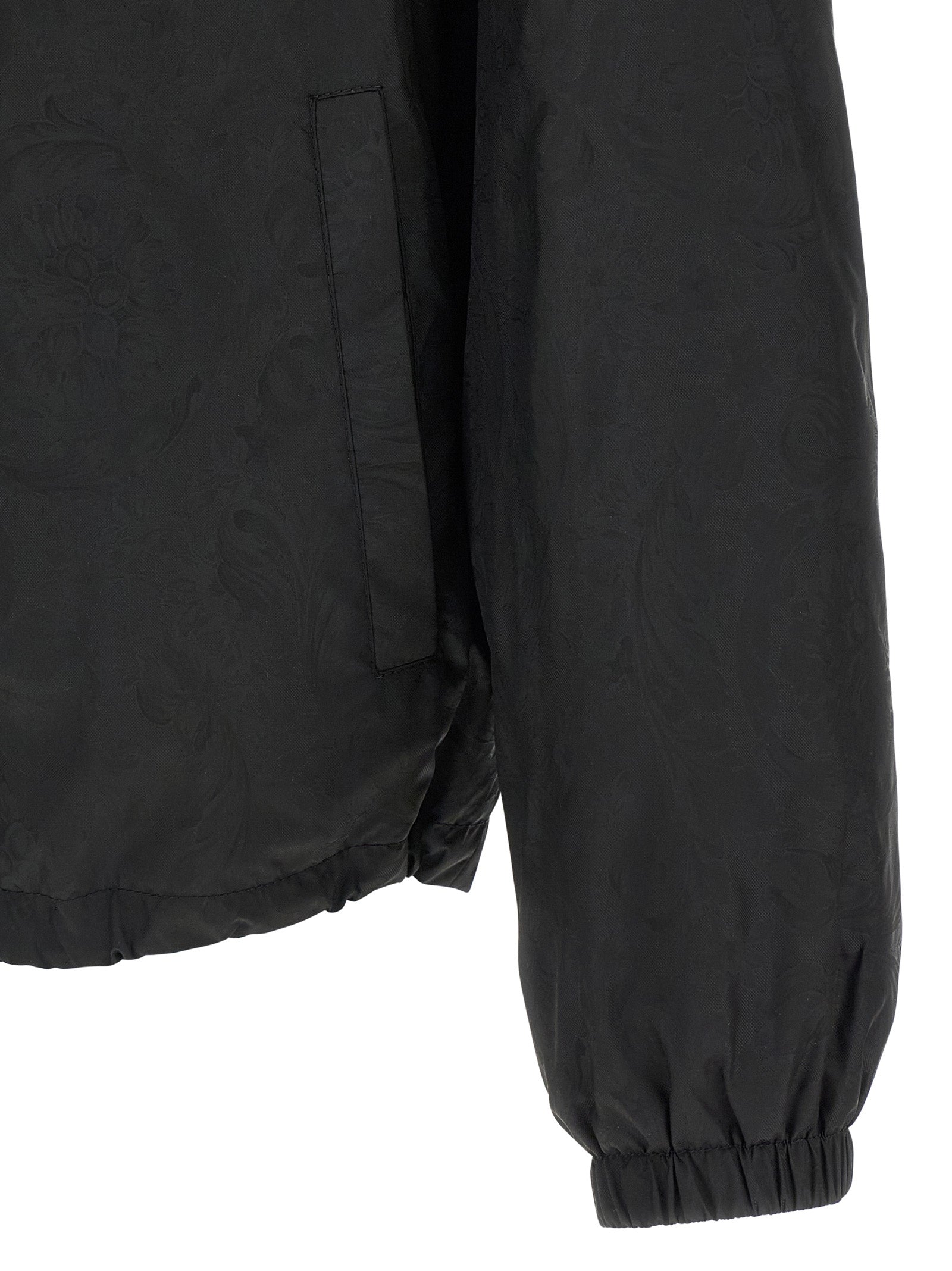 Versace Men 'Barocco' Jacquard Windbreaker VERSACE