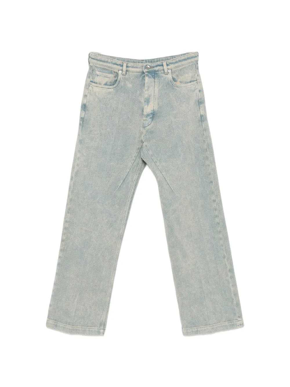 Rick Owens Men Honeycomb-Textured Jeans RICK OWENS