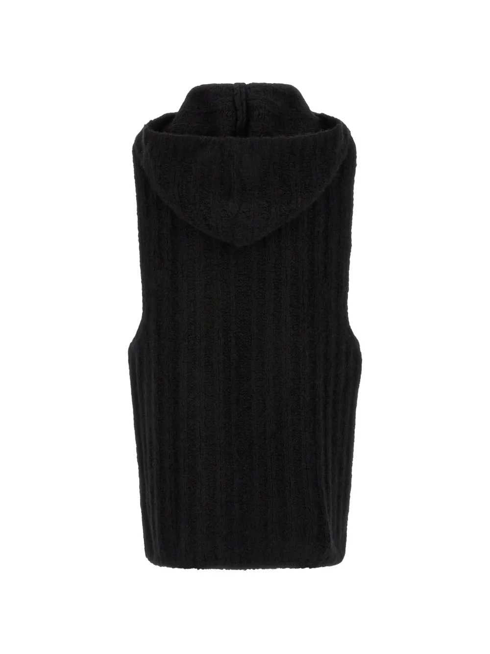 Rick Owens Men Ribbed Hooded Tank Top RICK OWENS