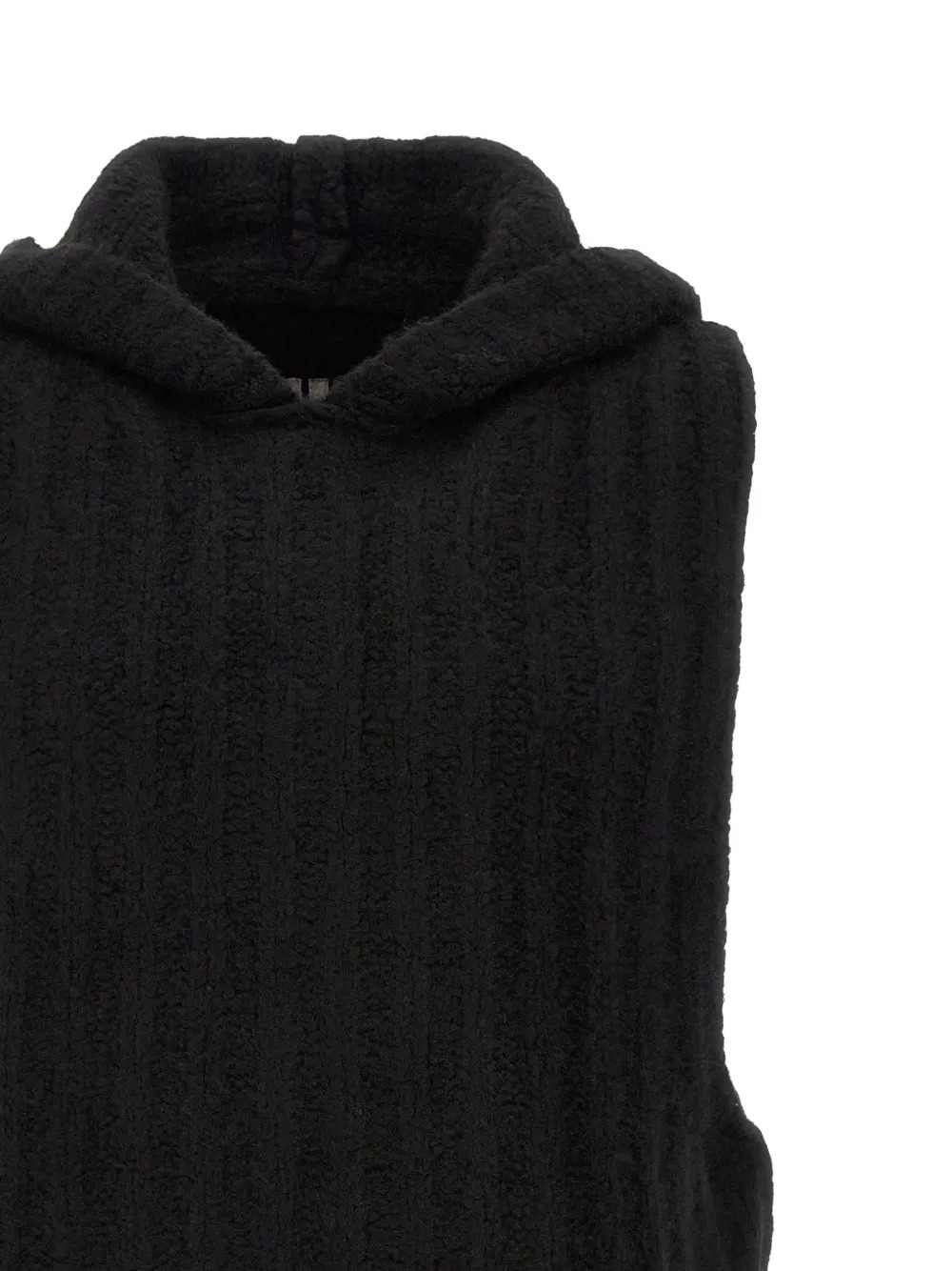 Rick Owens Men Ribbed Hooded Tank Top RICK OWENS