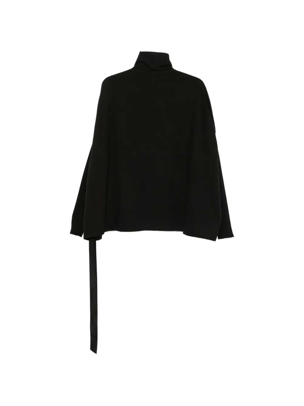Rick Owens Drkshdw Women Asymmetric Zip Funnel-Neck Sweatshirt RICK OWENS