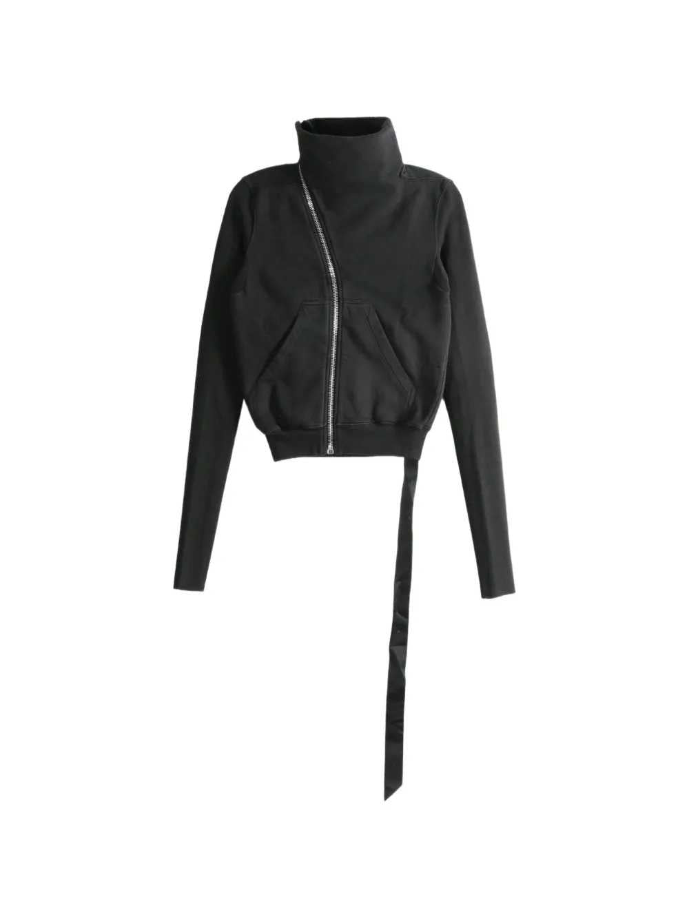 Rick Owens Drkshdw Women Mountain Sweat Asymmetric Zip Sweatshirt RICK OWENS