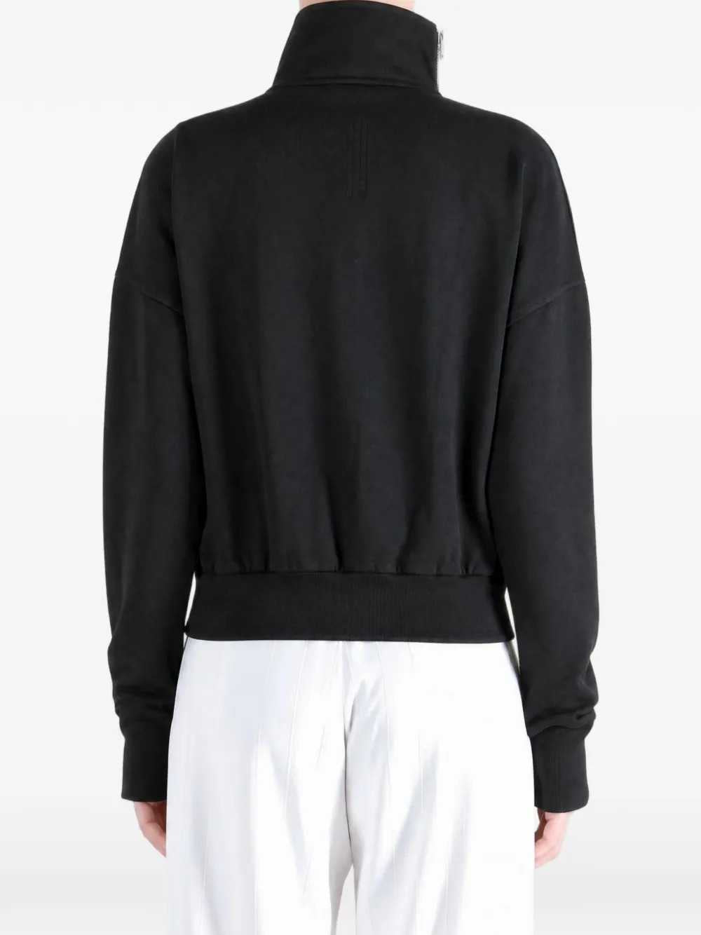 Rick Owens Drkshdw Women Mountain Sweat Asymmetric Zip Sweatshirt RICK OWENS