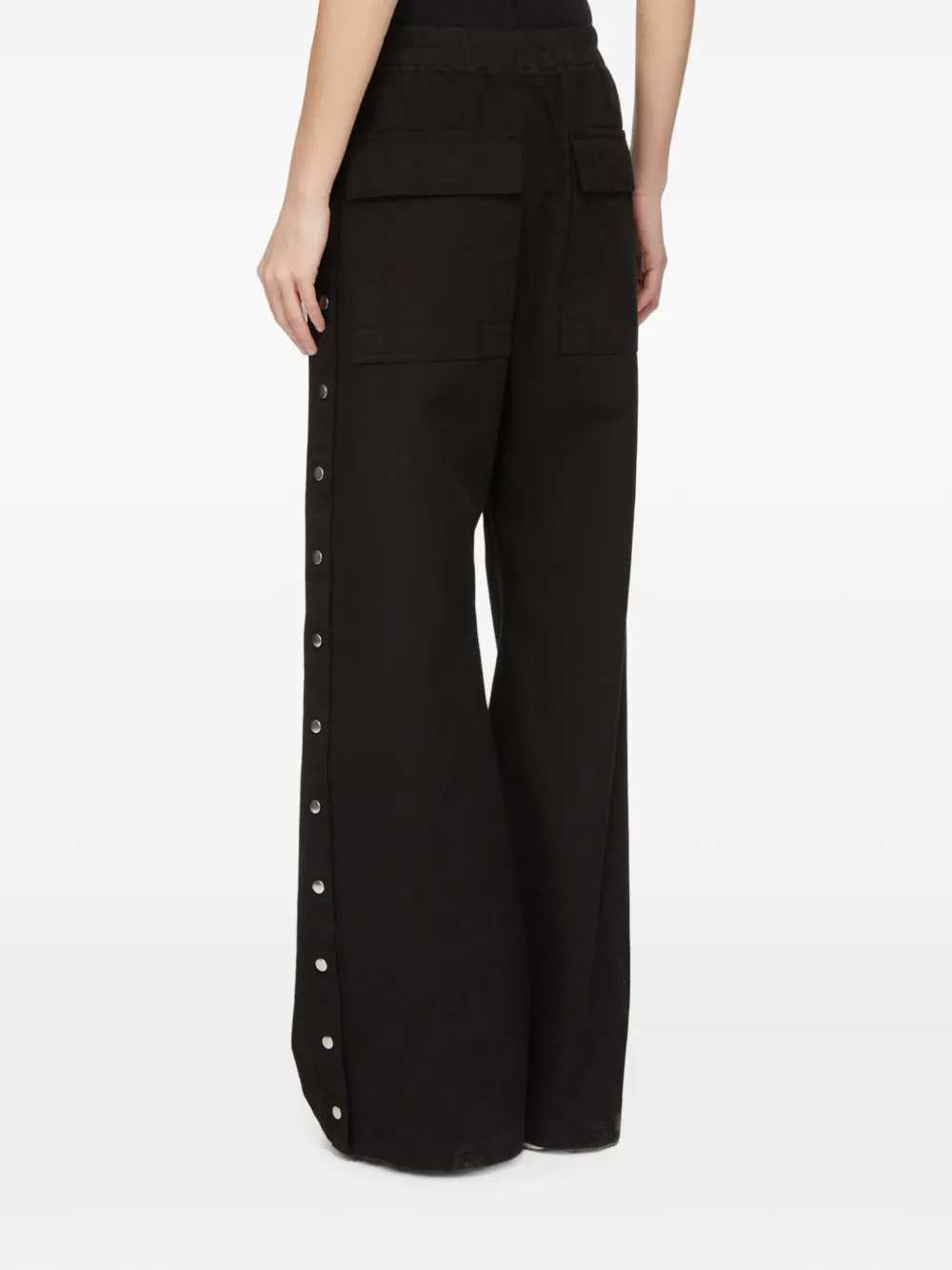 Rick Owens Drkshdw Women Snap-Button Wide-Leg Trousers RICK OWENS