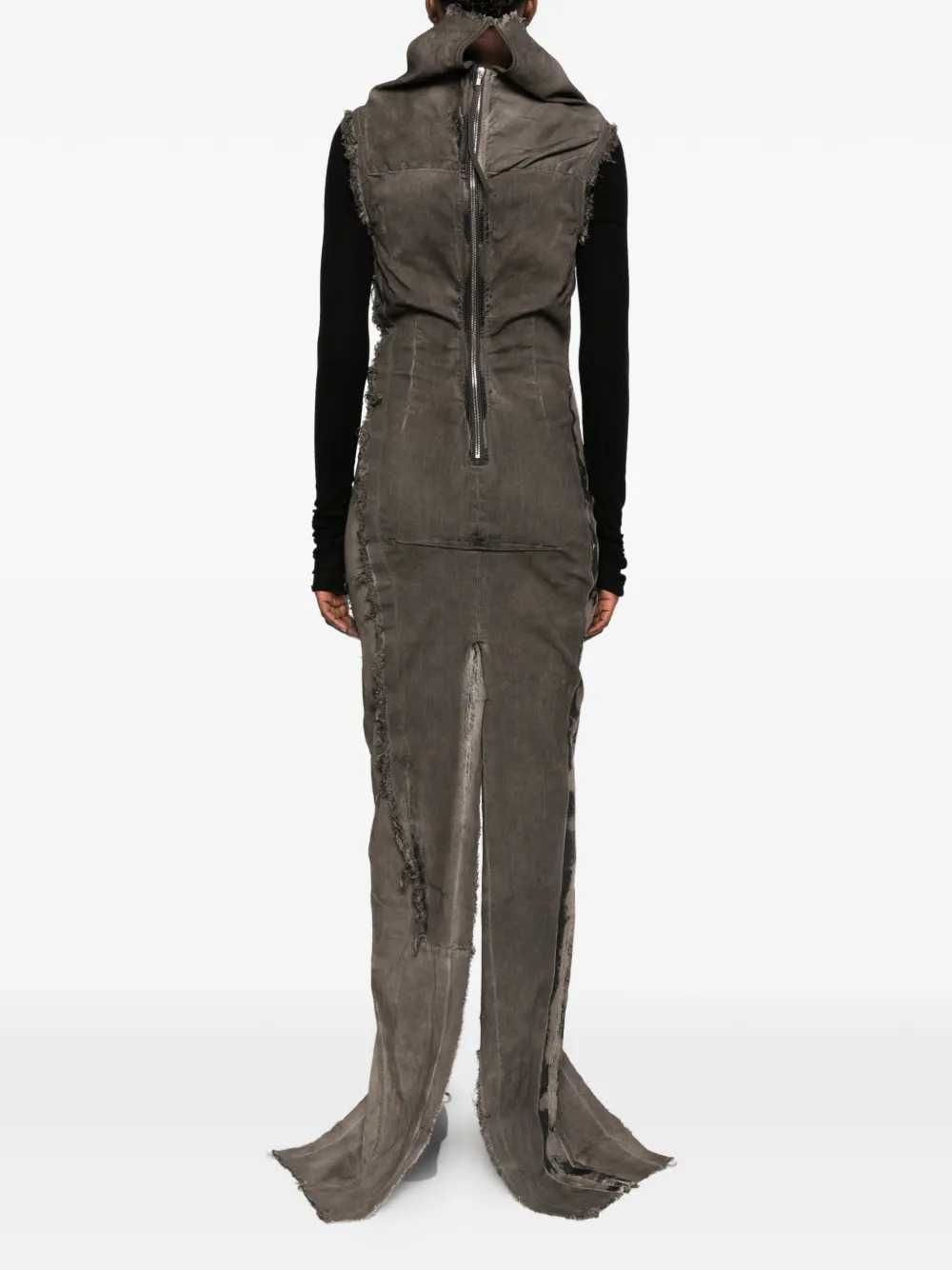 Rick Owens Drkshdw Women Distressed-Effect Panelled Dress RICK OWENS