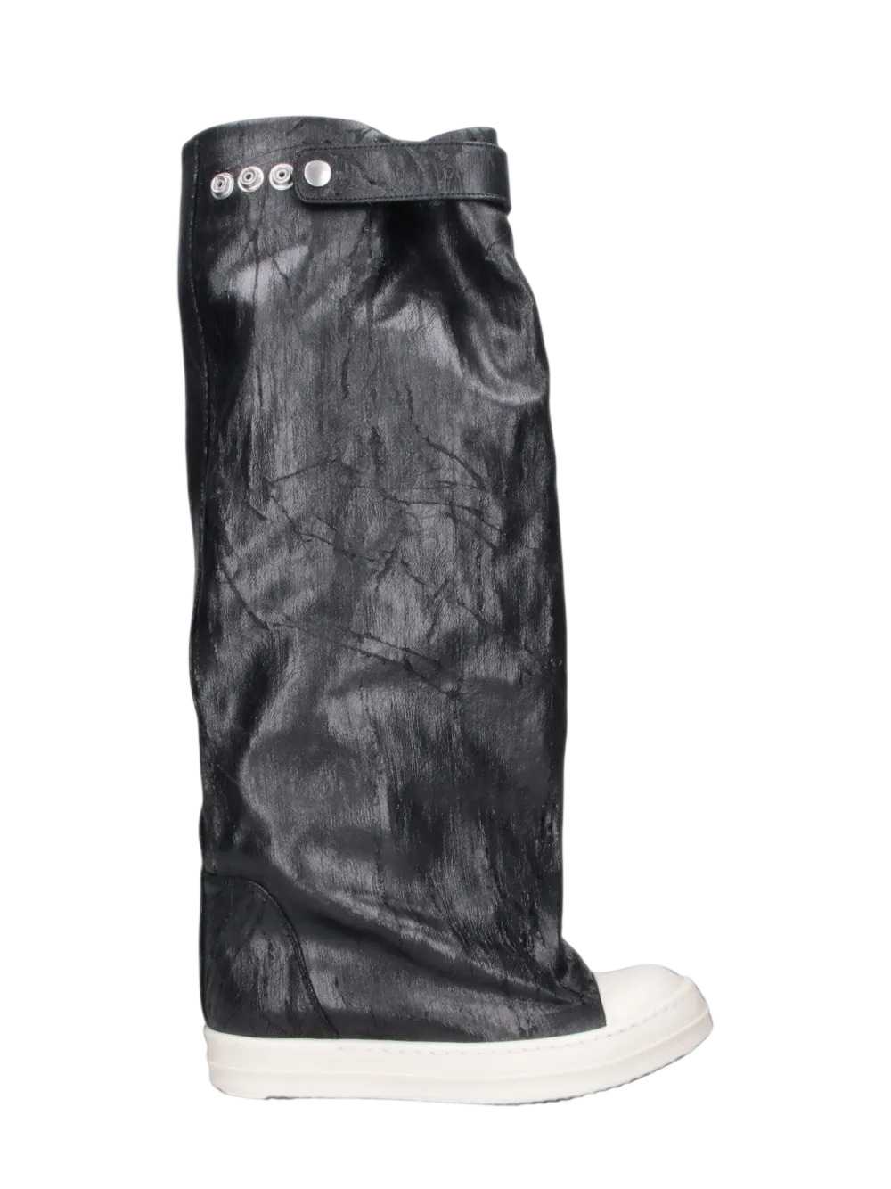 Rick Owens Drkshdw Women Tower Elephant Coated Canvas Boots RICK OWENS