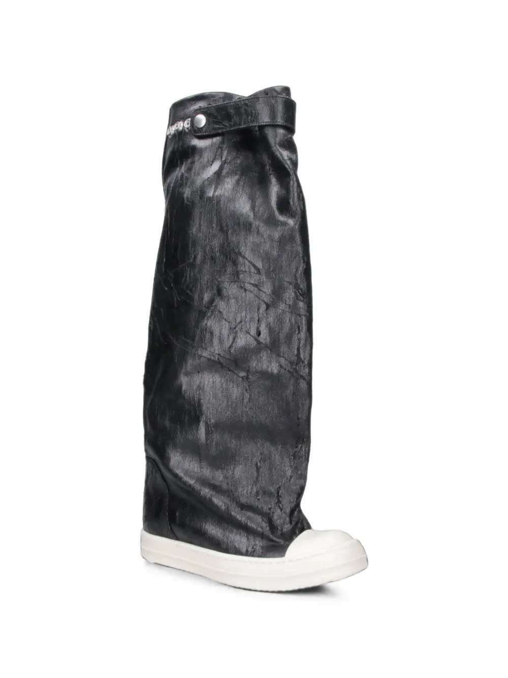 Rick Owens Drkshdw Women Tower Elephant Coated Canvas Boots RICK OWENS