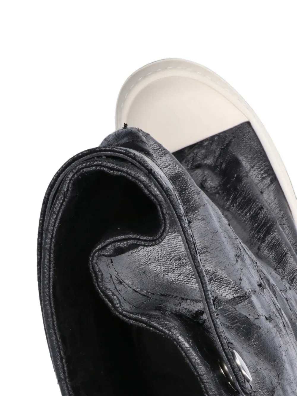 Rick Owens Drkshdw Women Tower Elephant Coated Canvas Boots RICK OWENS