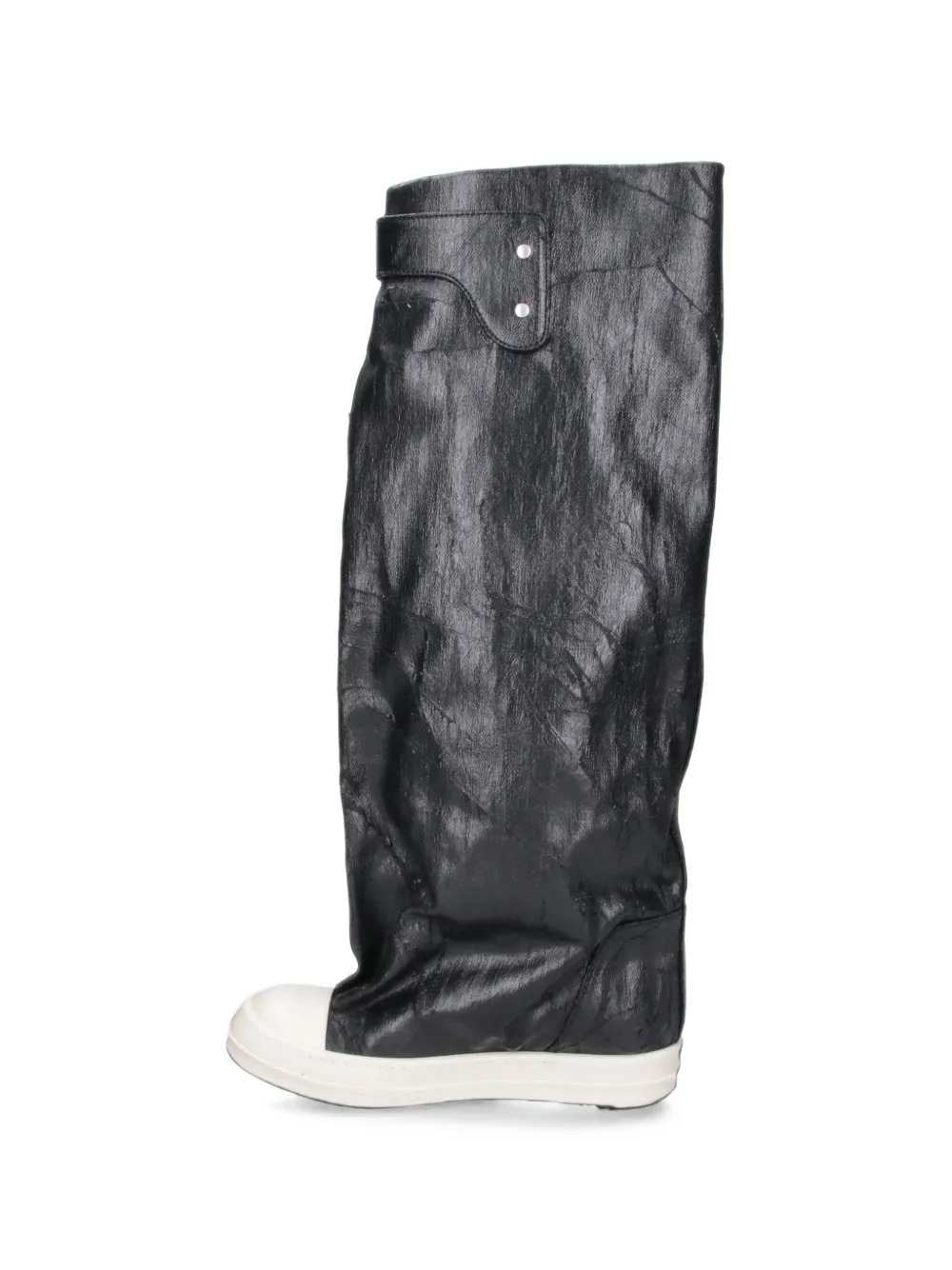 Rick Owens Drkshdw Women Tower Elephant Coated Canvas Boots RICK OWENS
