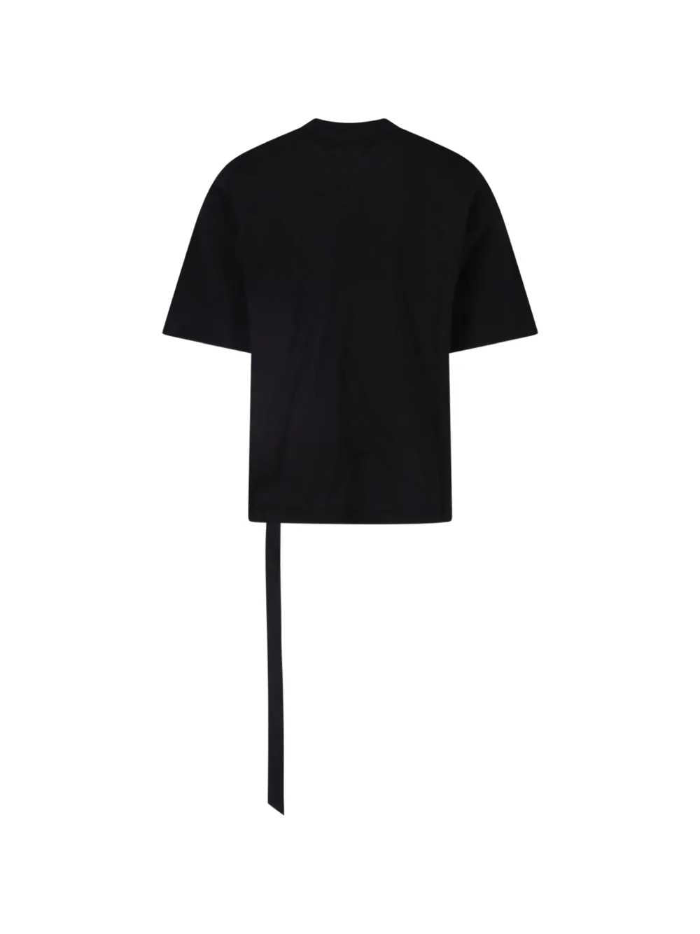 Rick Owens Drkshdw Men Porterville T-Shirt With Graphic Print And Hanging Strap RICK OWENS