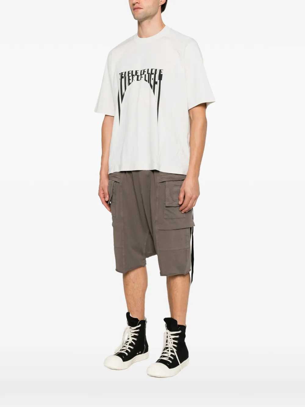 Rick Owens Drkshdw Men Graphic Print T-Shirt RICK OWENS