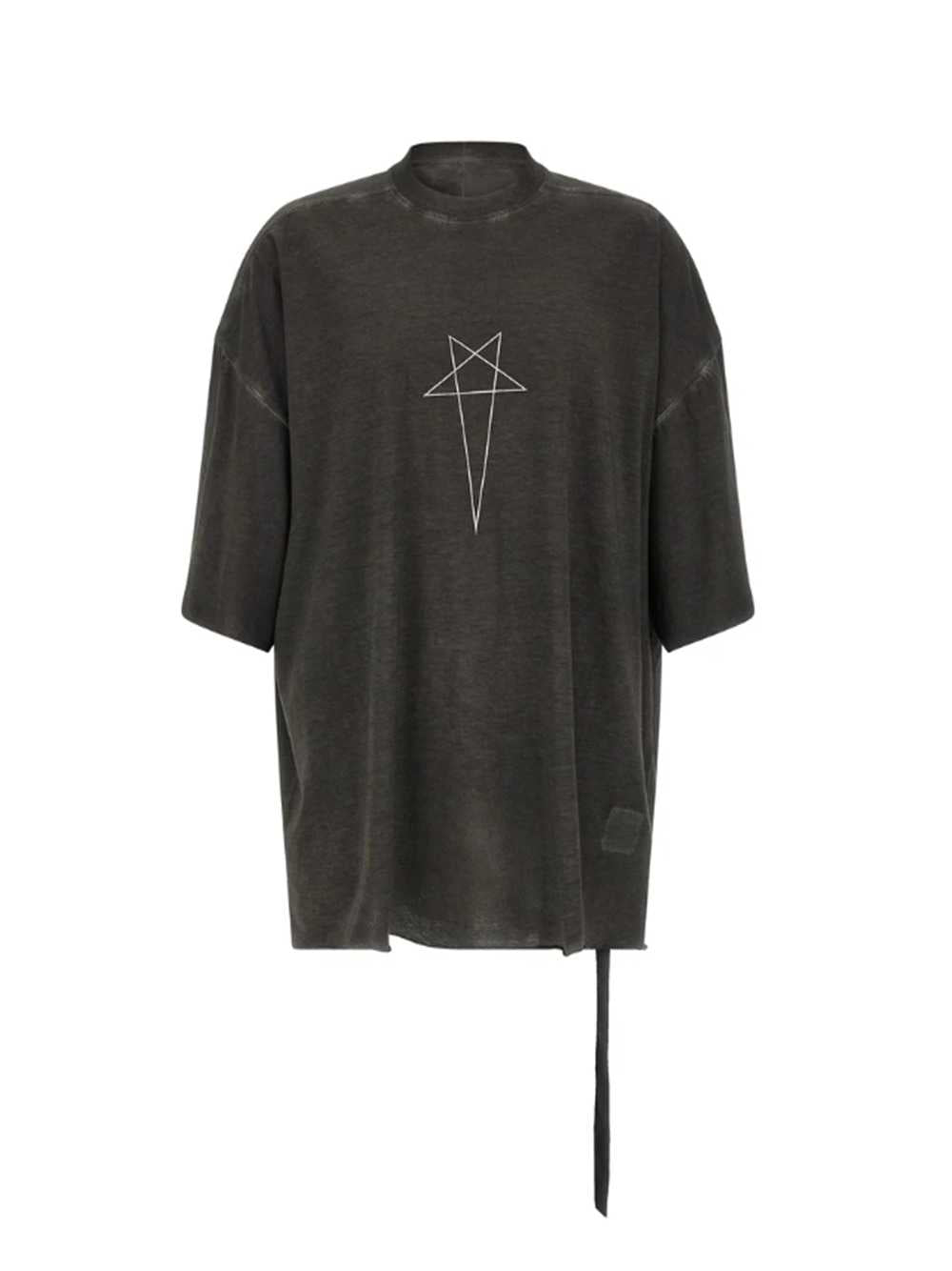 Rick Owens Drkshdw Men T-Shirt - Tommy T Faded Black/Silver RICK OWENS